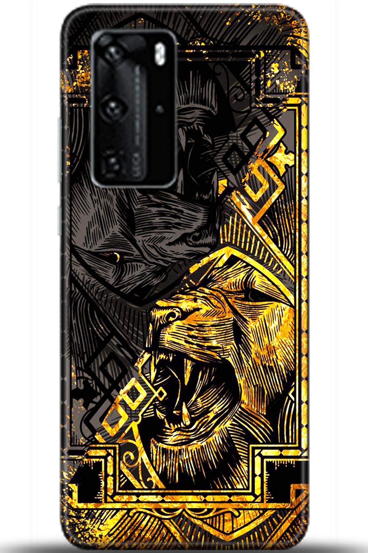 Huawei P40 Pro Uyumlu Kılıf HD Baskılı Kılıf - Followed Institution 5629