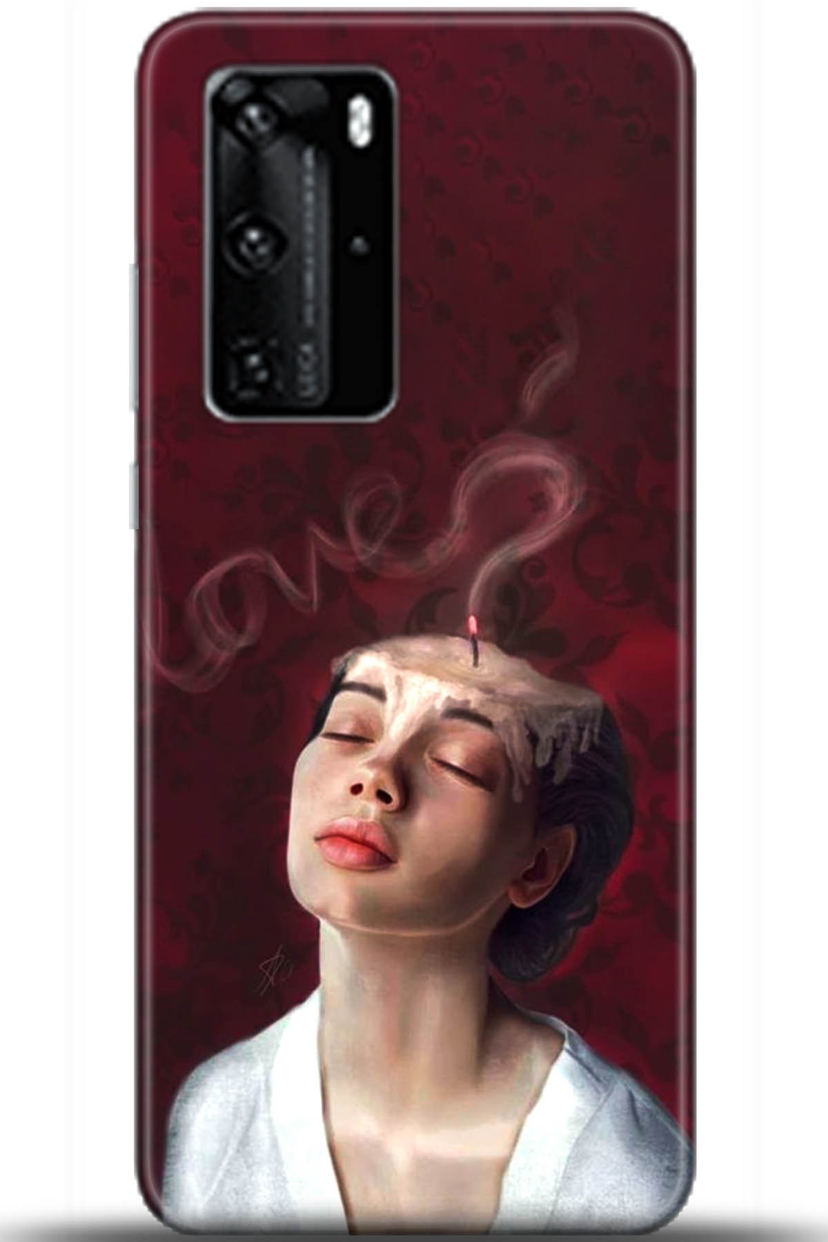 Huawei P40 Pro Uyumlu Kılıf HD Baskılı Kılıf - Followed Institution 5680