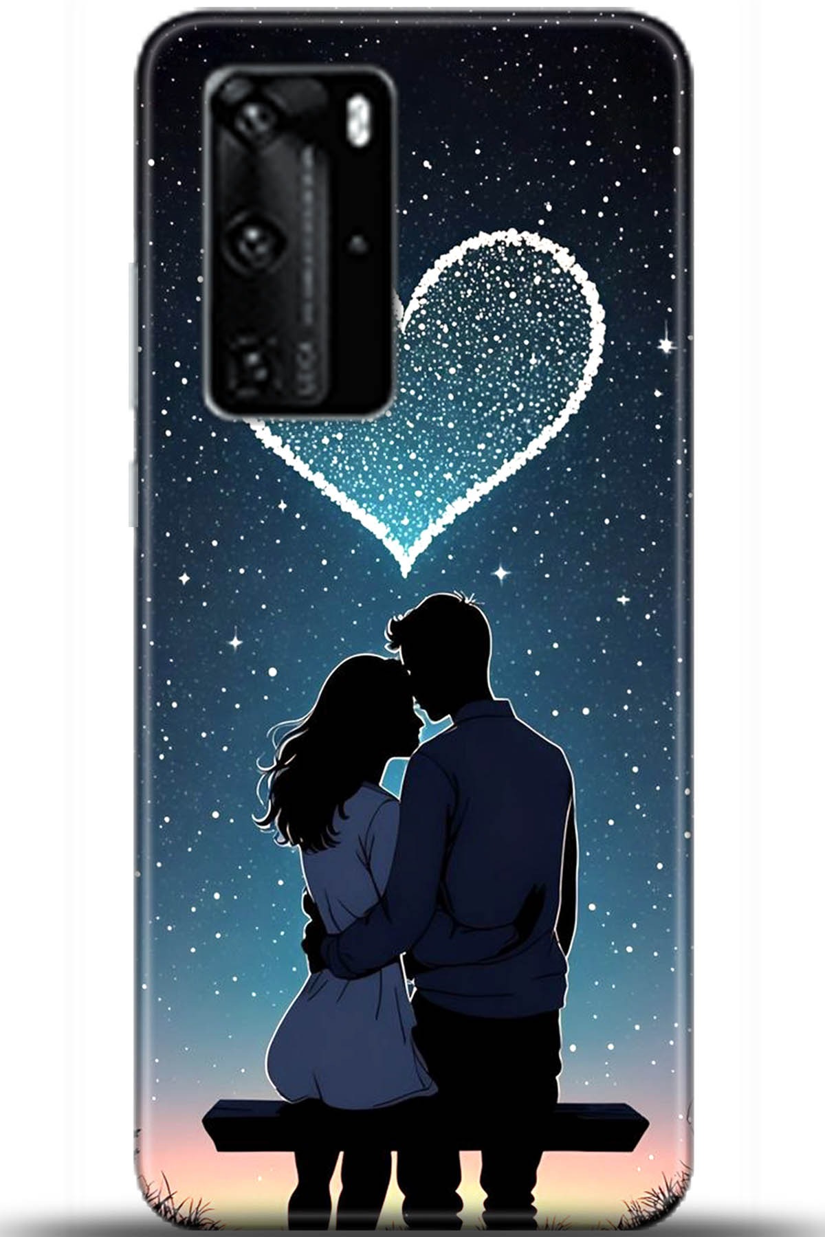 Huawei P40 Pro Uyumlu Kılıf HD Baskılı Kılıf - Followed Institution 5691