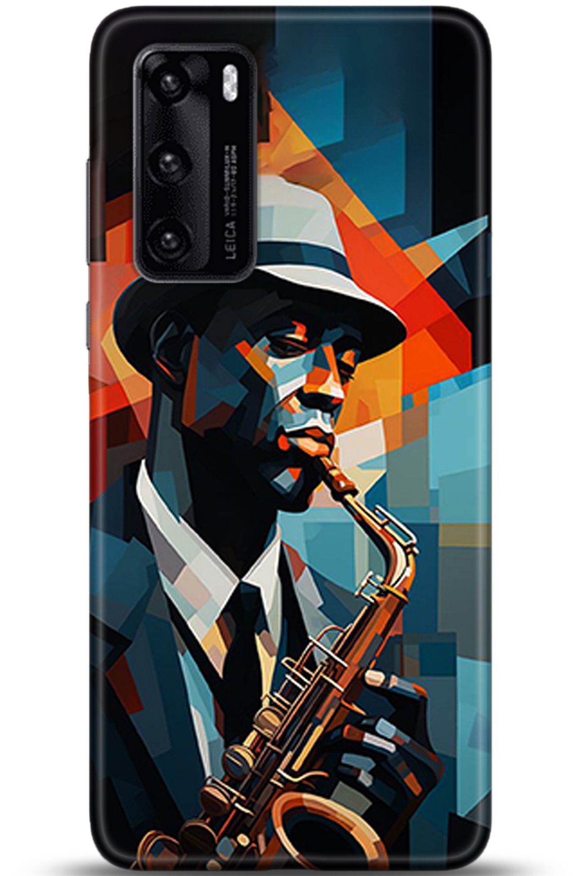 Huawei P40 Uyumlu Kılıf HD Baskılı Kılıf - Followed Institution 5326