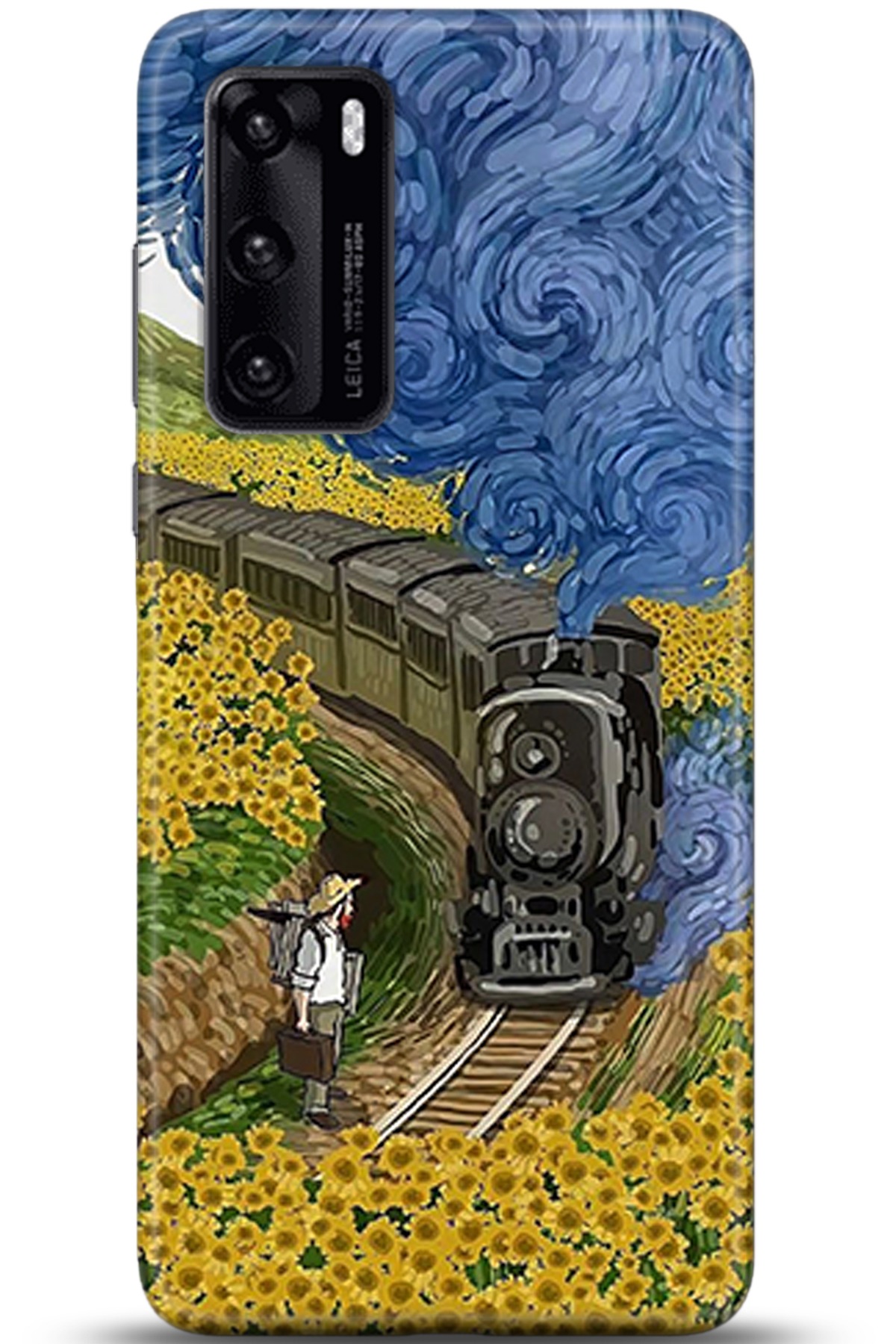 Huawei P40 Uyumlu Kılıf HD Baskılı Kılıf - Followed Institution 5344