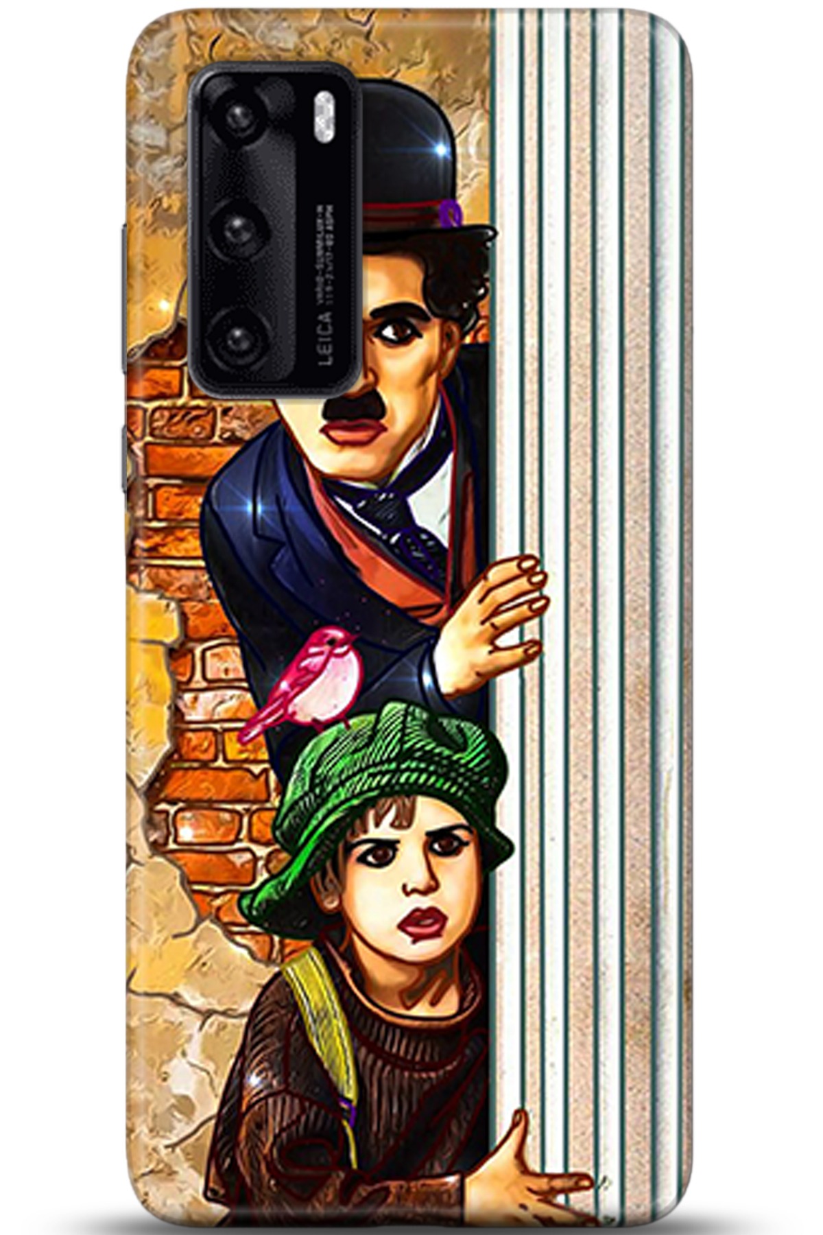 Huawei P40 Uyumlu Kılıf HD Baskılı Kılıf - Followed Institution 5348