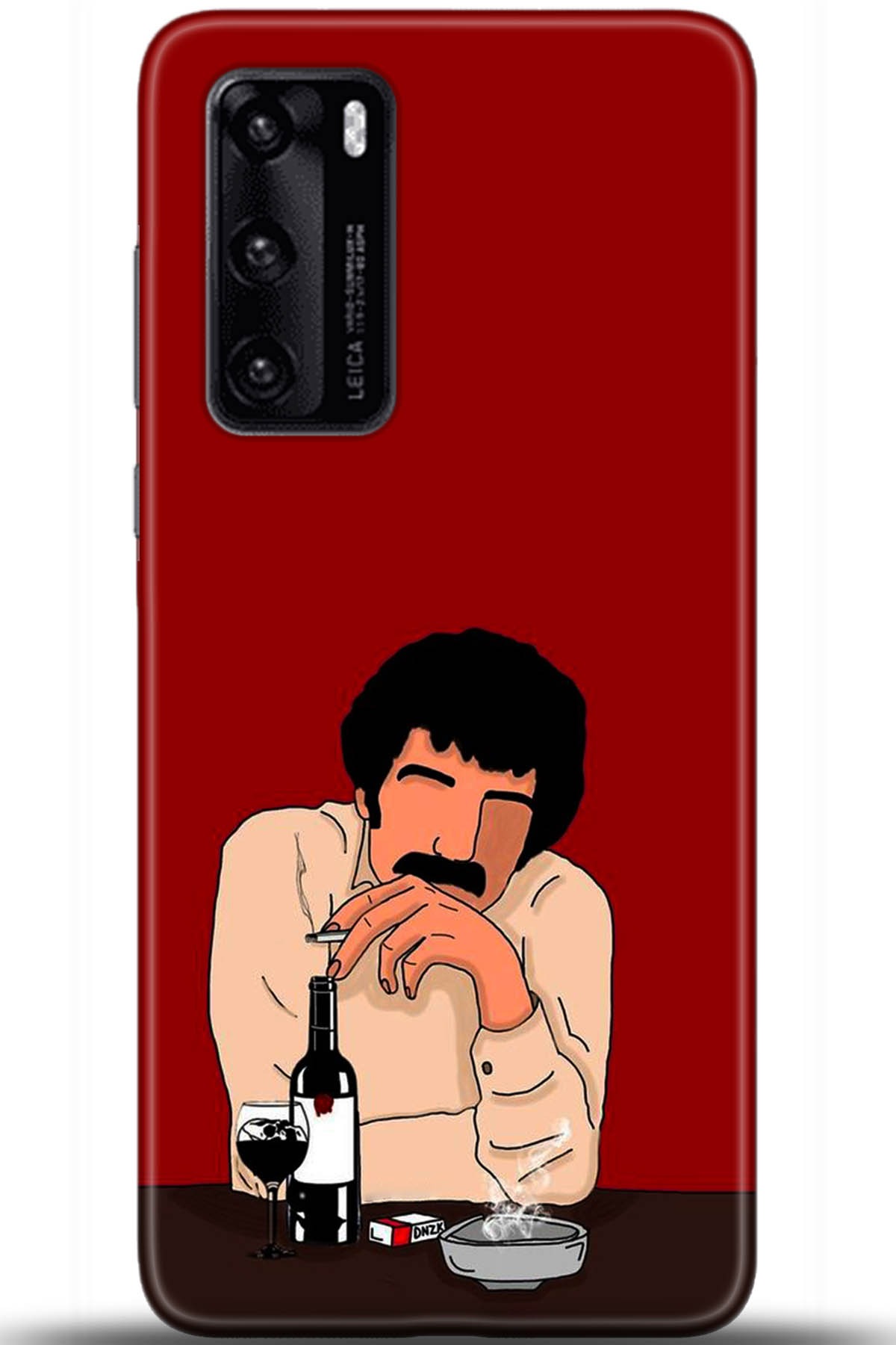 Huawei P40 Uyumlu Kılıf HD Baskılı Kılıf - Followed Institution 5396