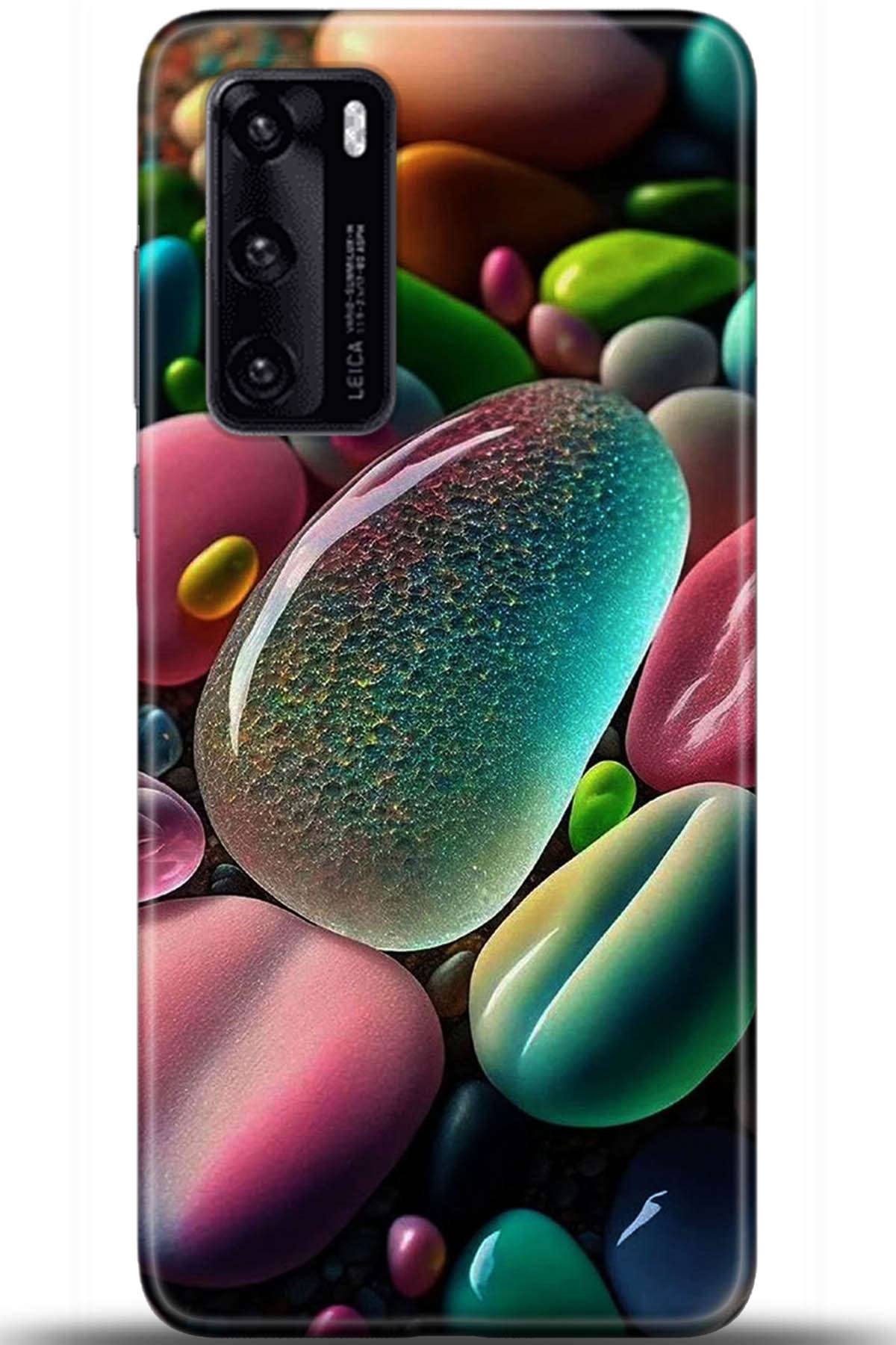 Huawei P40 Uyumlu Kılıf HD Baskılı Kılıf - Followed Institution 5425