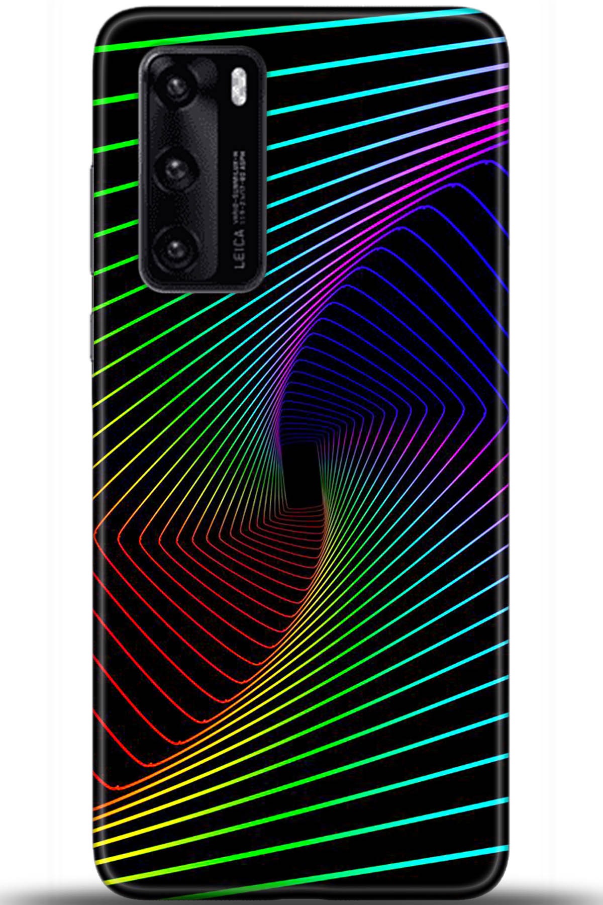 Huawei P40 Uyumlu Kılıf HD Baskılı Kılıf - Followed Institution 5488