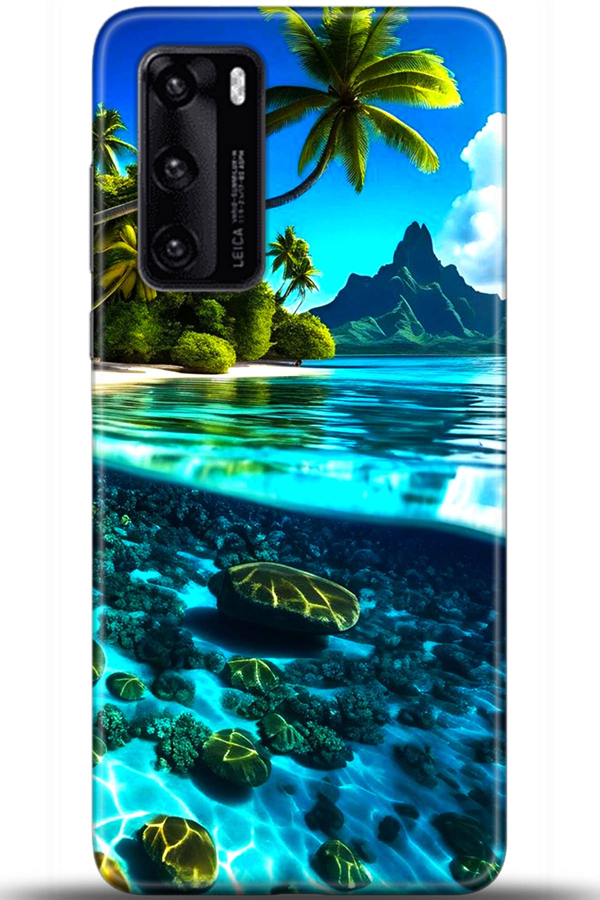 Huawei P40 Uyumlu Kılıf HD Baskılı Kılıf - Followed Institution 5491