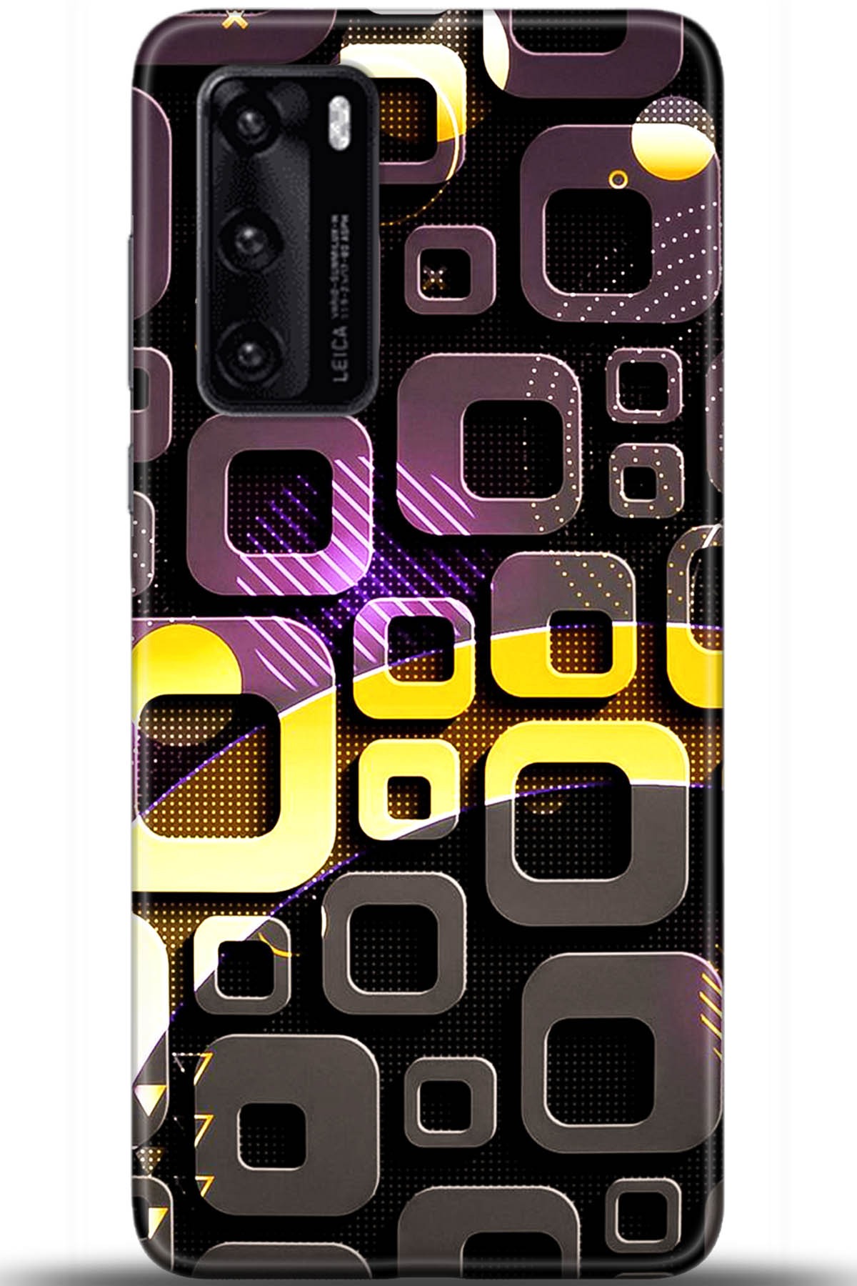 Huawei P40 Uyumlu Kılıf HD Baskılı Kılıf - Followed Institution 5526