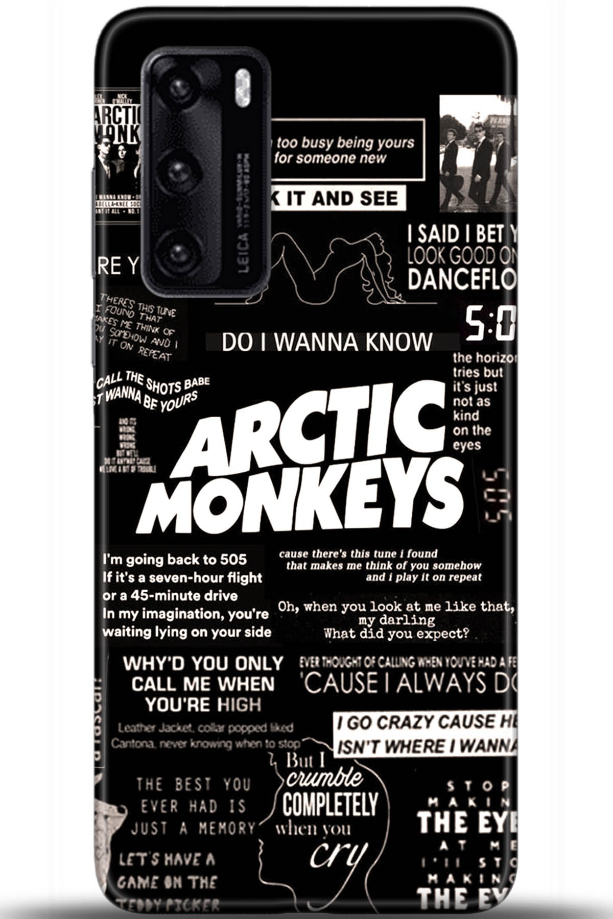 Huawei P40 Uyumlu Kılıf HD Baskılı Kılıf - Followed Institution 5538