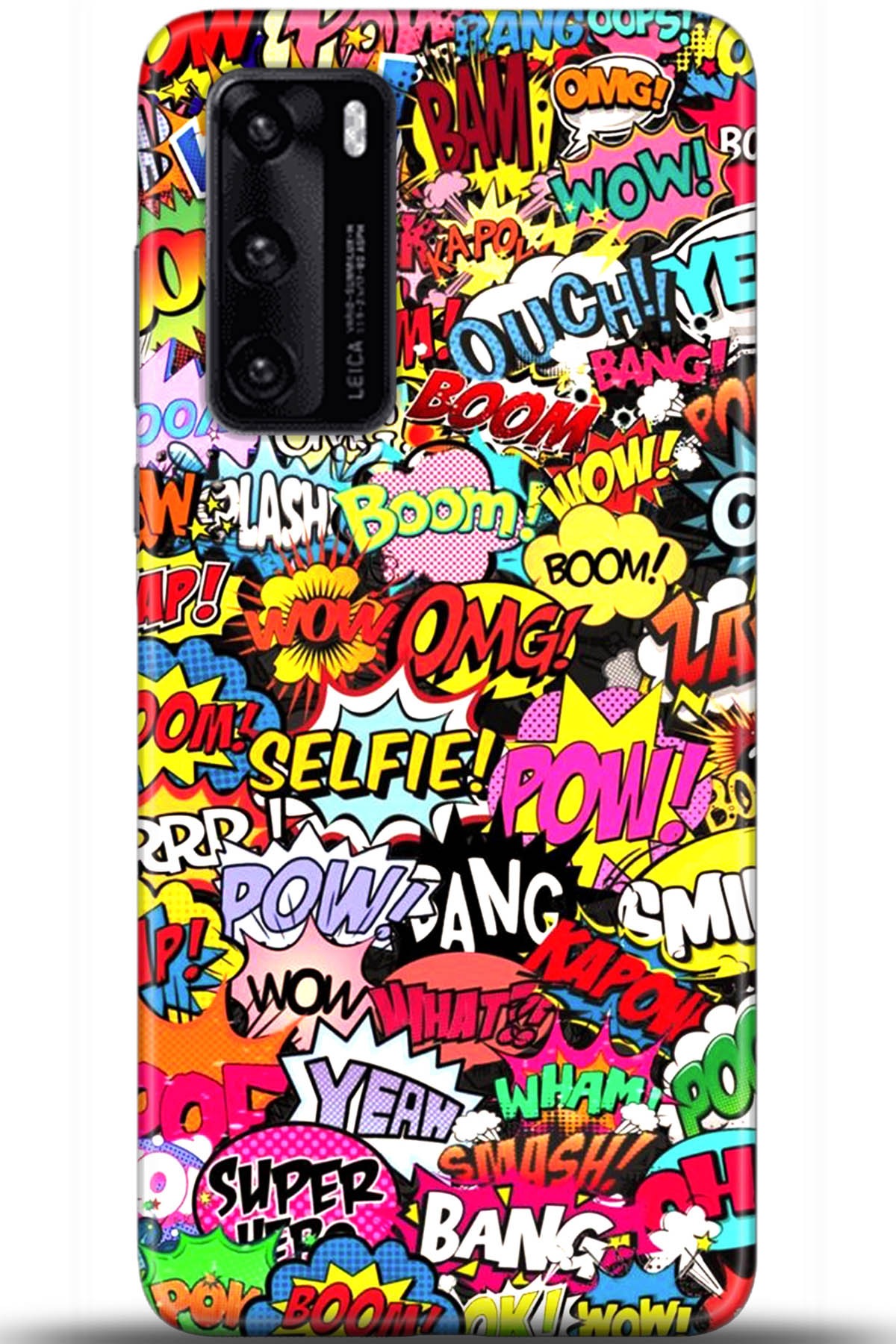 Huawei P40 Uyumlu Kılıf HD Baskılı Kılıf - Followed Institution 5552