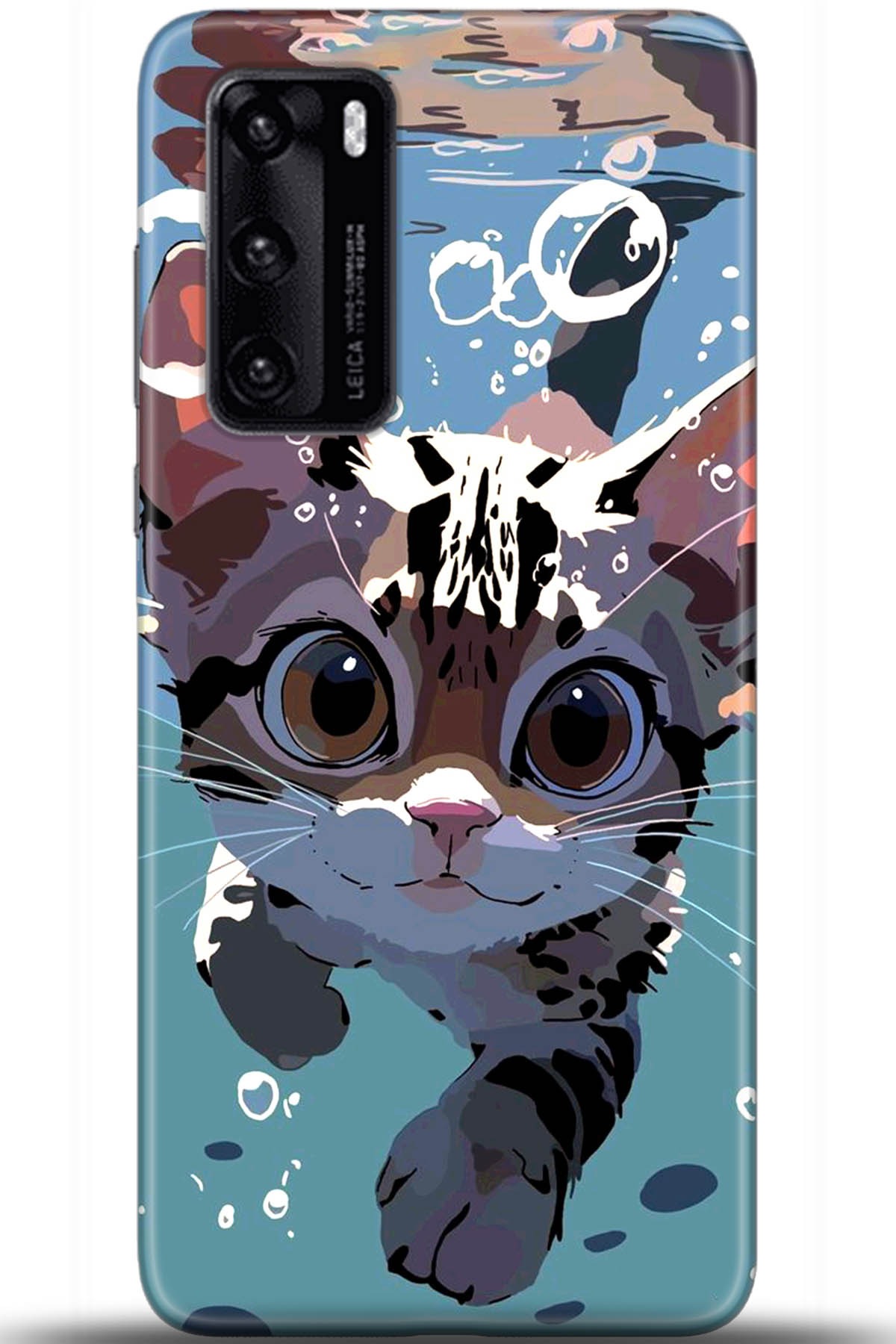 Huawei P40 Uyumlu Kılıf HD Baskılı Kılıf - Followed Institution 5557