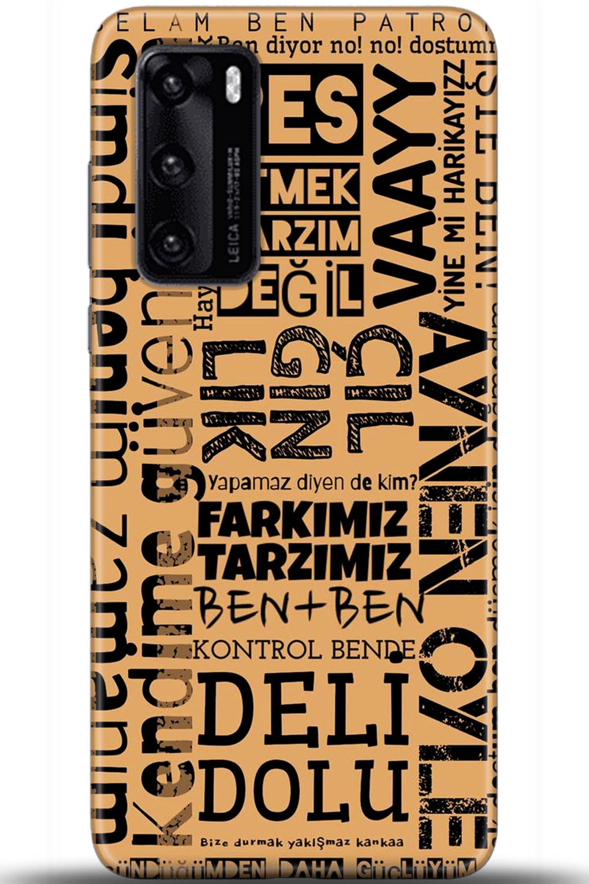 Huawei P40 Uyumlu Kılıf HD Baskılı Kılıf - Followed Institution 5588