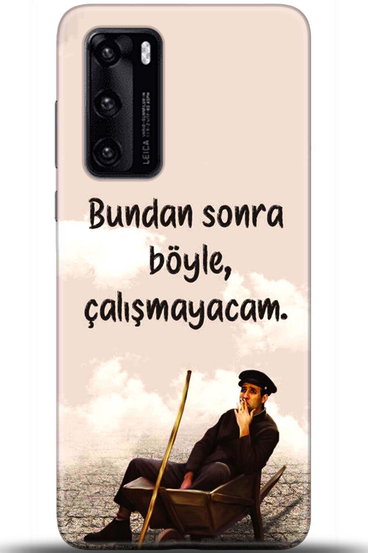 Huawei P40 Uyumlu Kılıf HD Baskılı Kılıf - Followed Institution 5592