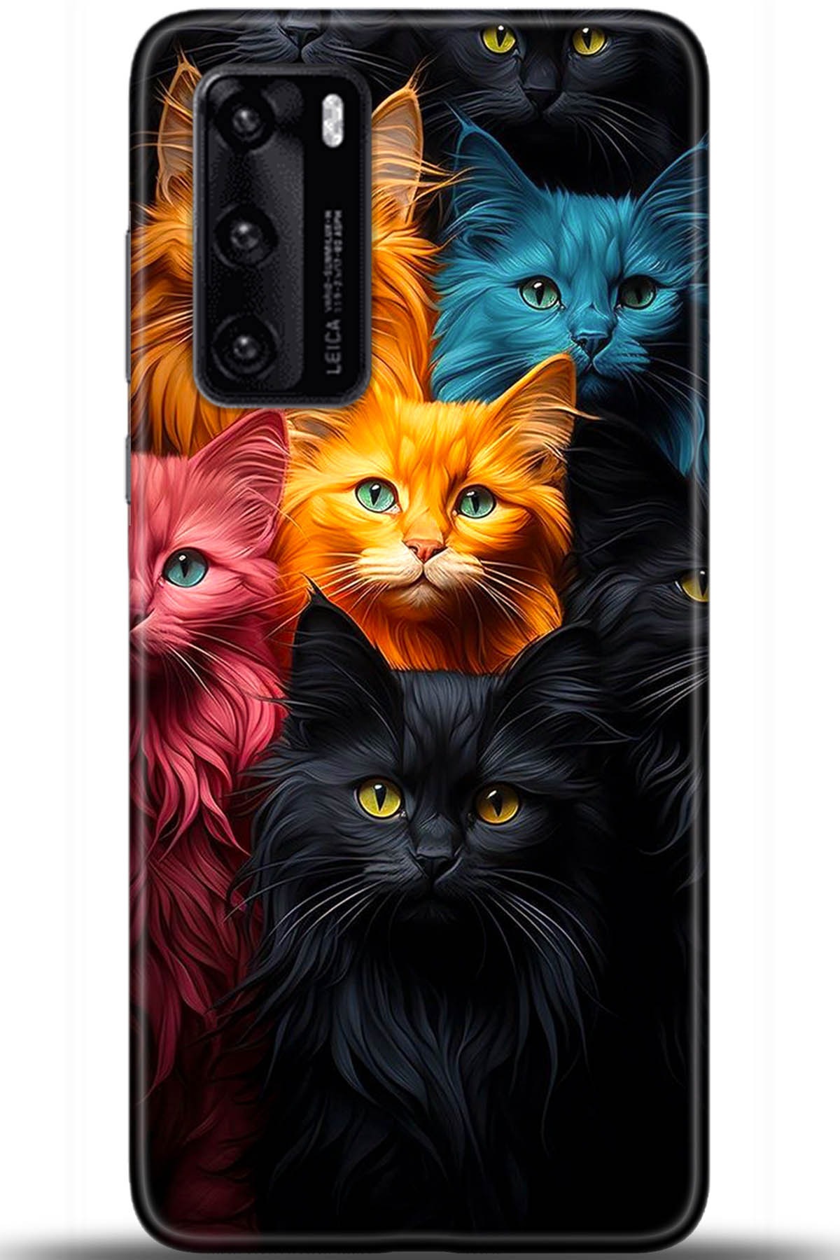 Huawei P40 Uyumlu Kılıf HD Baskılı Kılıf - Followed Institution 5610