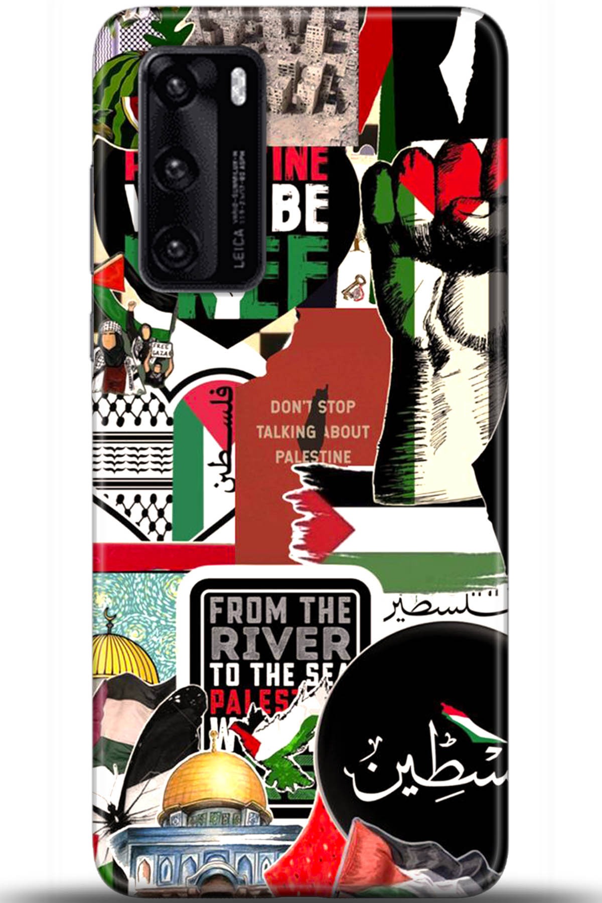 Huawei P40 Uyumlu Kılıf HD Baskılı Kılıf - Followed Institution 5617