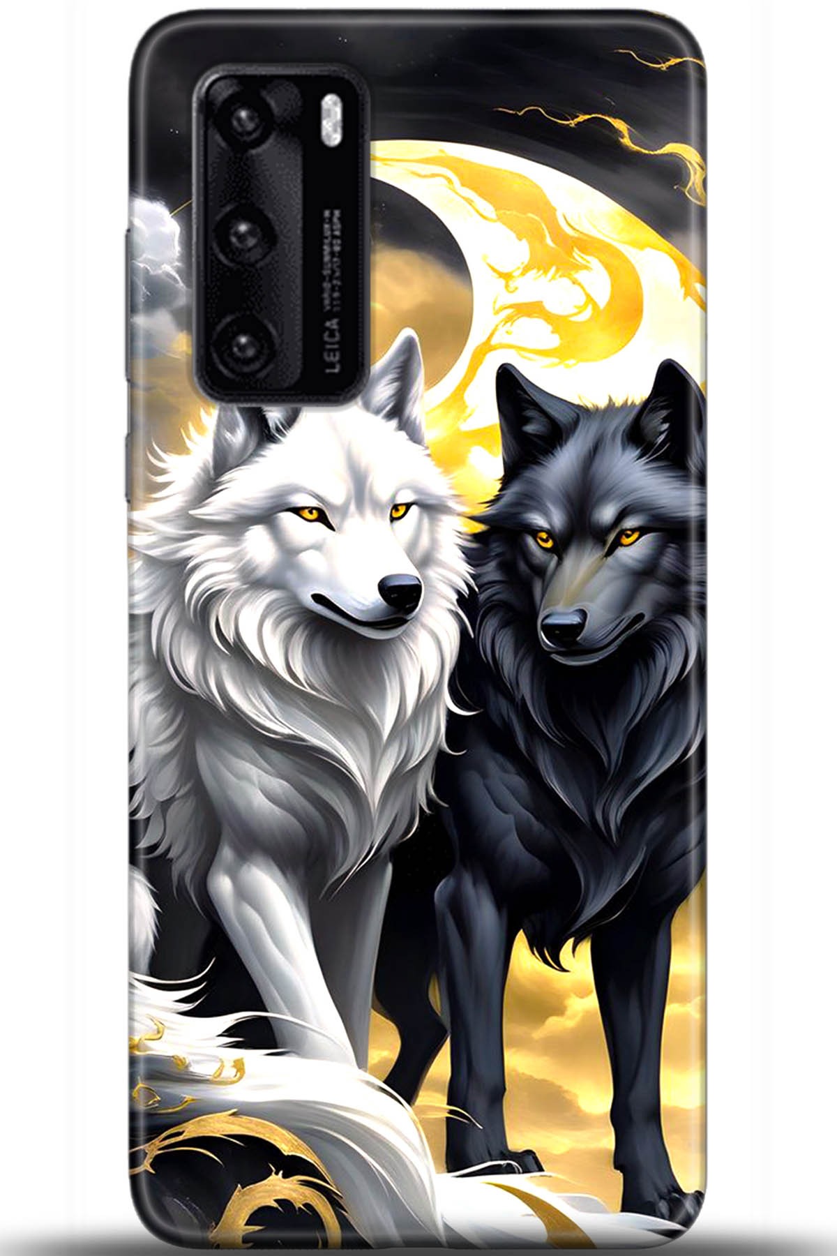 Huawei P40 Uyumlu Kılıf HD Baskılı Kılıf - Followed Institution 5633