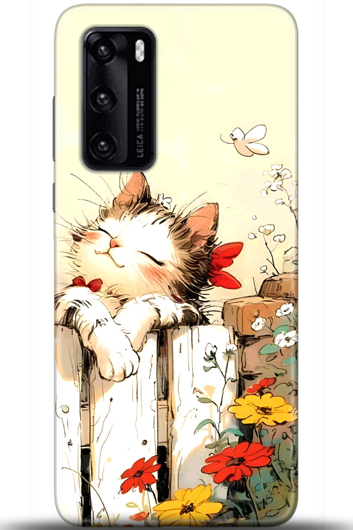 Huawei P40 Uyumlu Kılıf HD Baskılı Kılıf - Followed Institution 5651