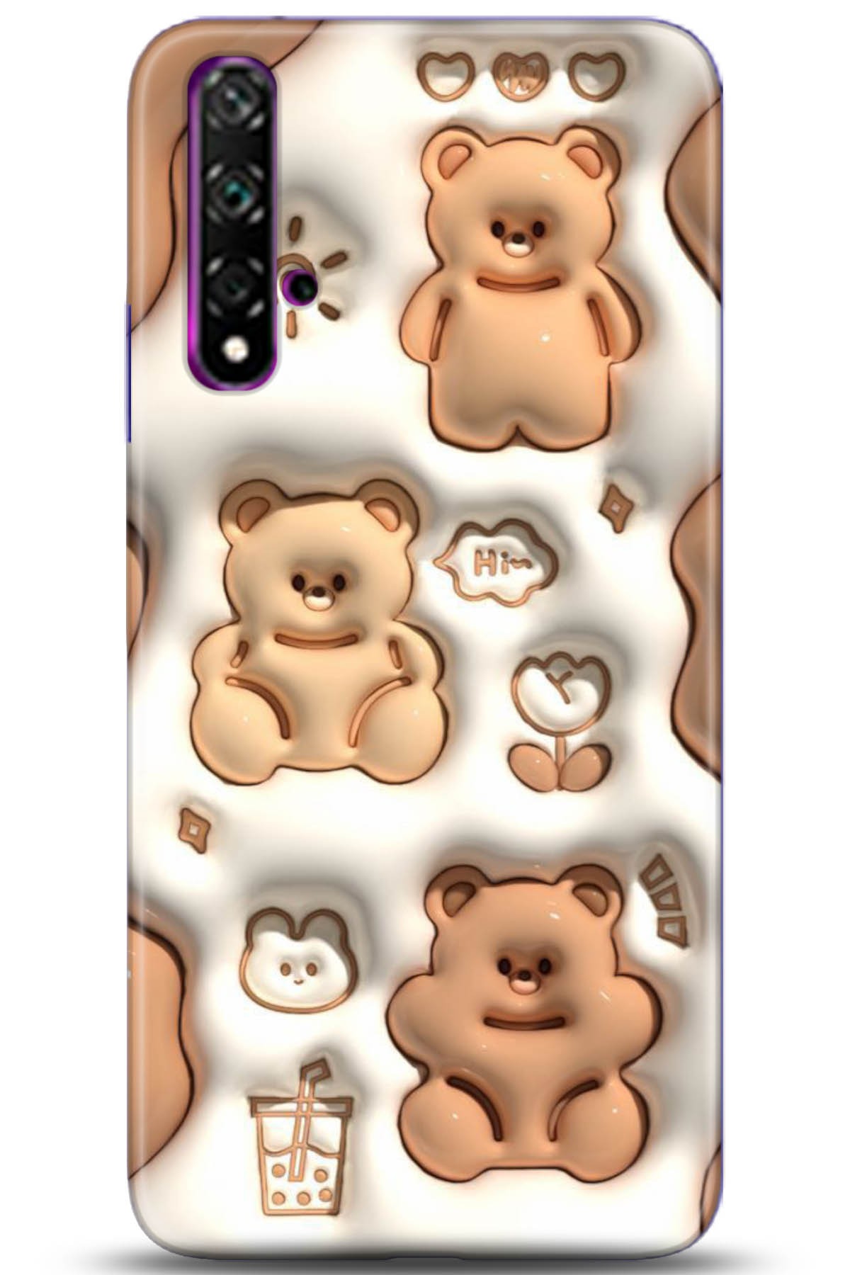 Huawei Nova 5T Uyumlu Kılıf HD Baskılı Kılıf - Followed Institution 5047