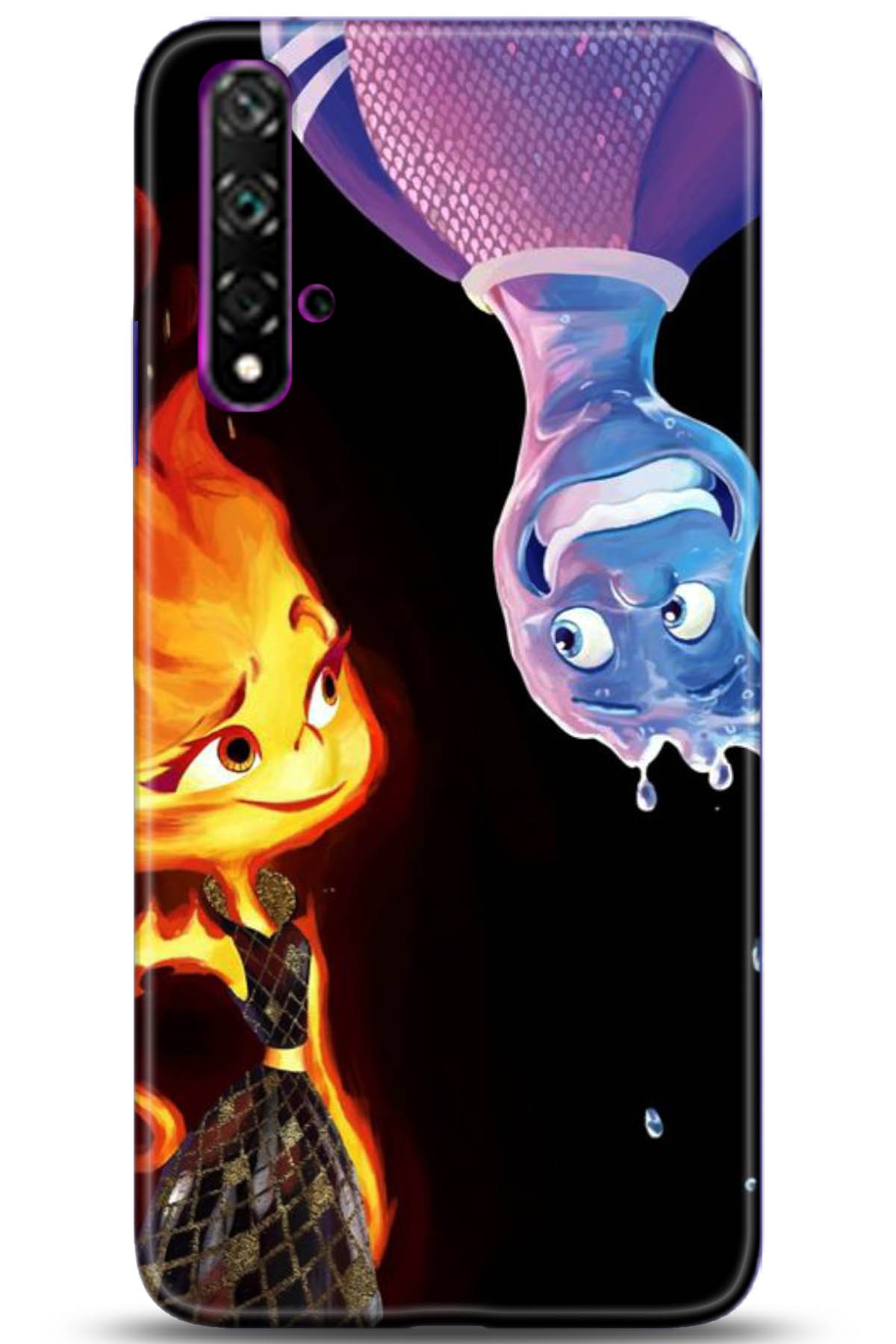 Huawei Nova 5T Uyumlu Kılıf HD Baskılı Kılıf - Followed Institution 5117