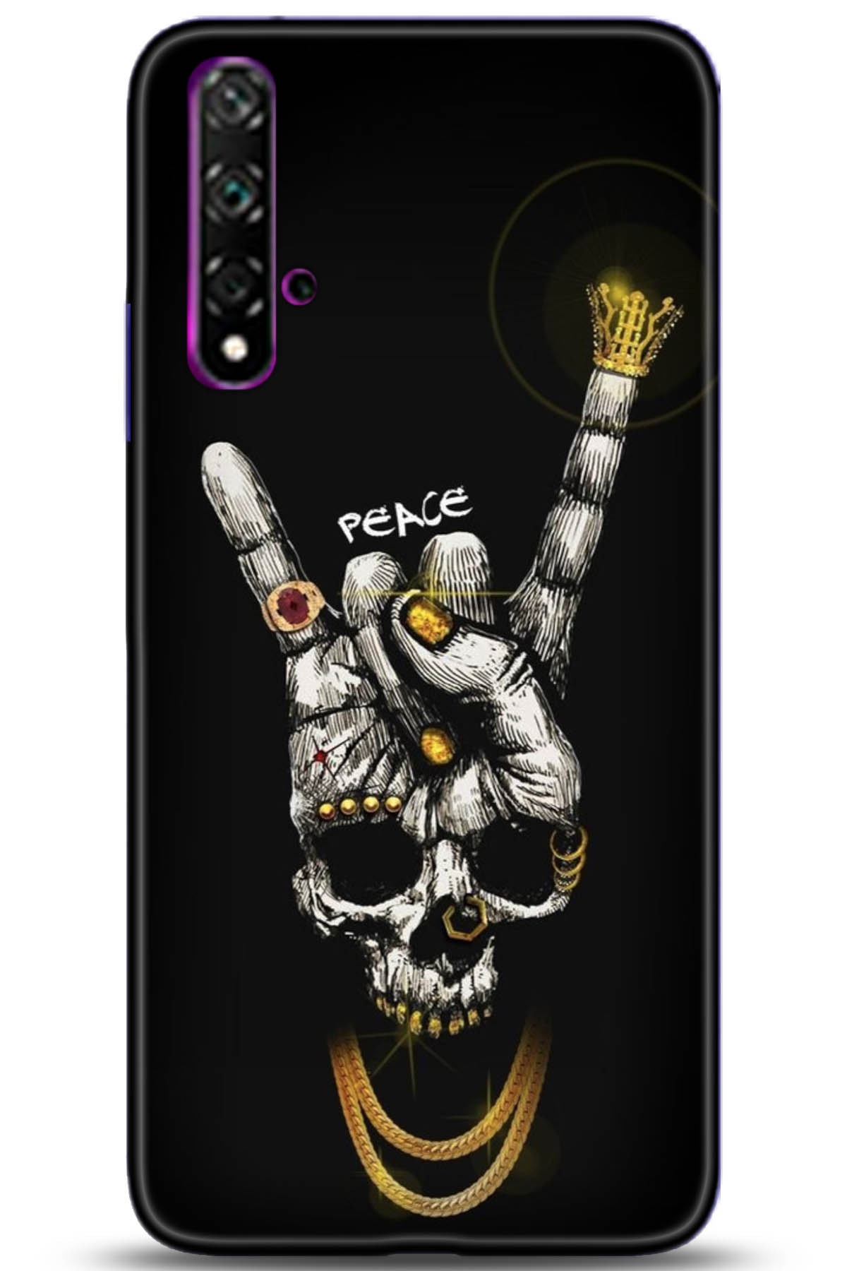 Huawei Nova 5T Uyumlu Kılıf HD Baskılı Kılıf - Followed Institution 5148