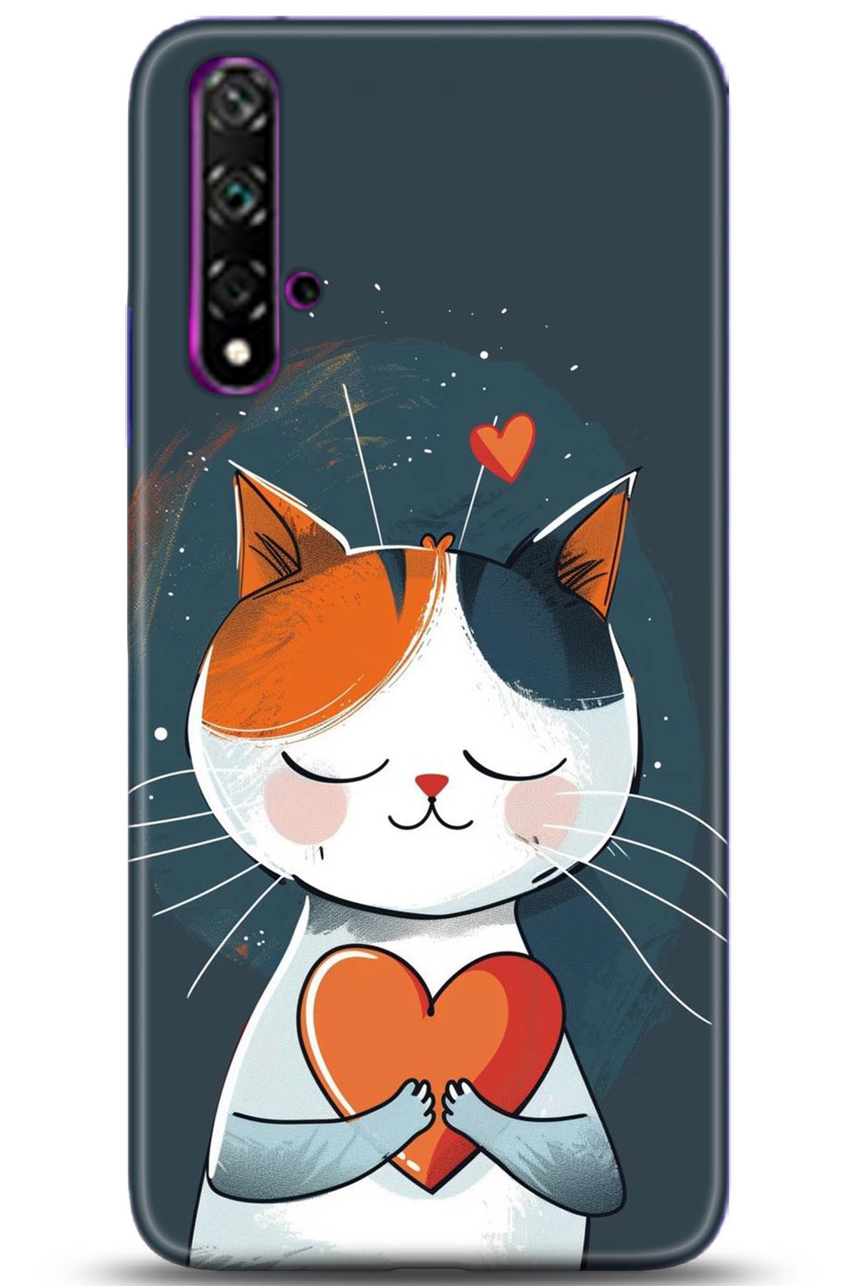 Huawei Nova 5T Uyumlu Kılıf HD Baskılı Kılıf - Followed Institution 5209