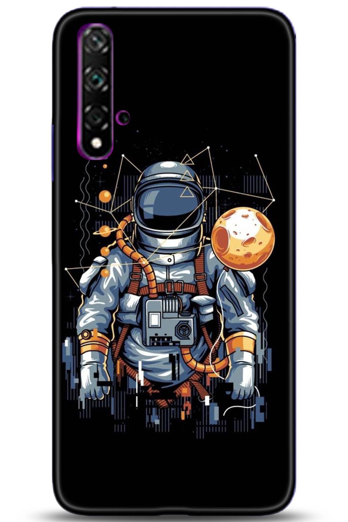 Huawei Nova 5T Uyumlu Kılıf HD Baskılı Kılıf - Followed Institution 5221