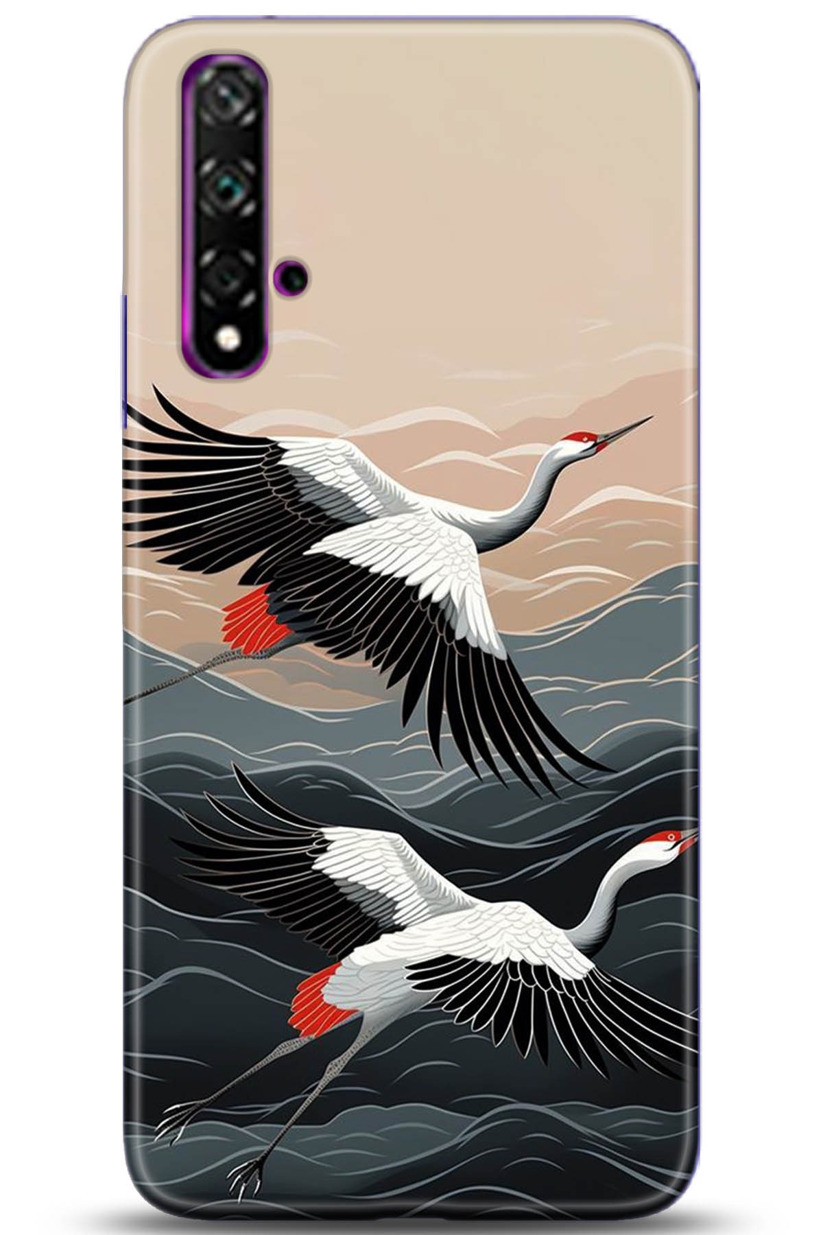 Huawei Nova 5T Uyumlu Kılıf HD Baskılı Kılıf - Followed Institution 5232