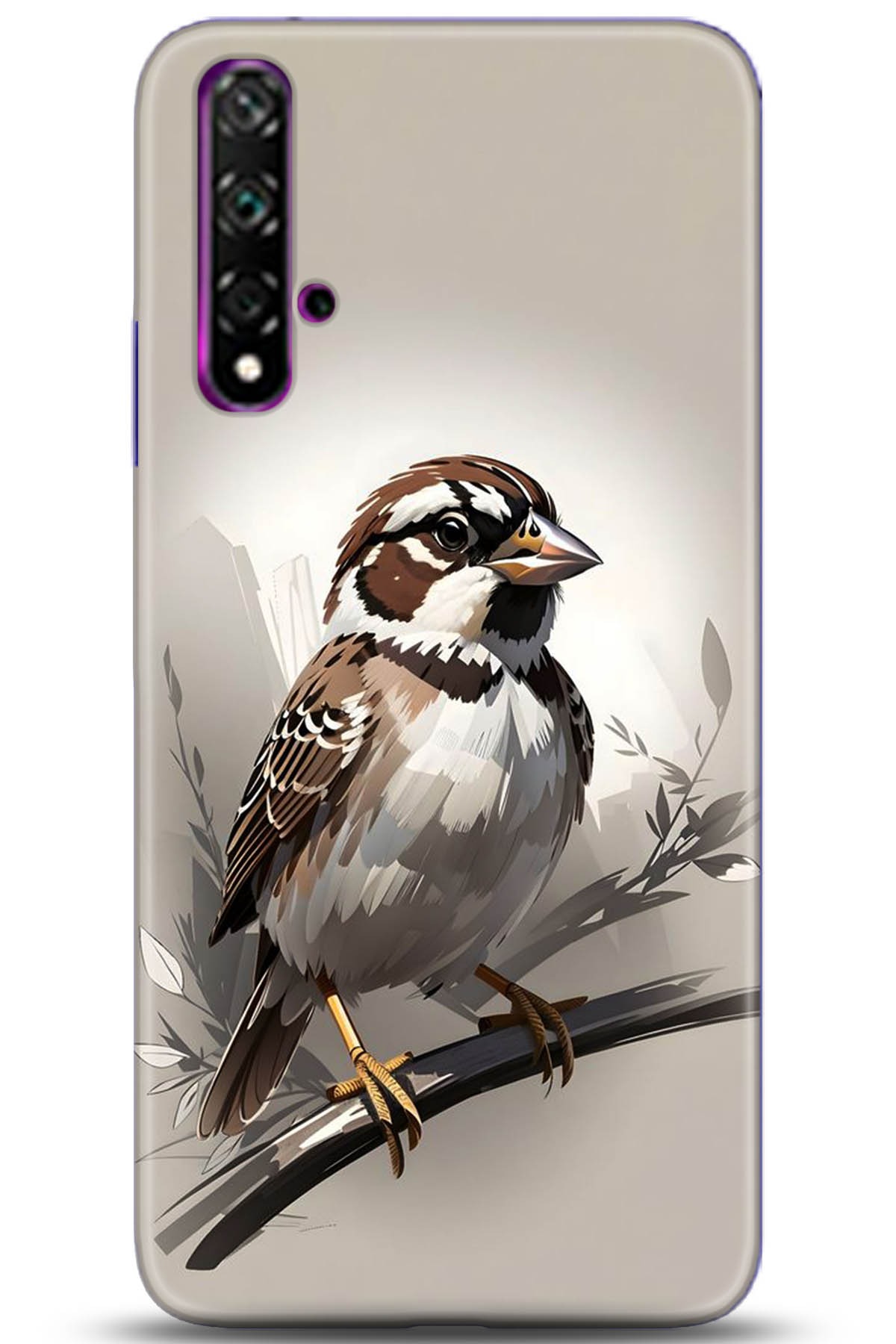 Huawei Nova 5T Uyumlu Kılıf HD Baskılı Kılıf - Followed Institution 5258