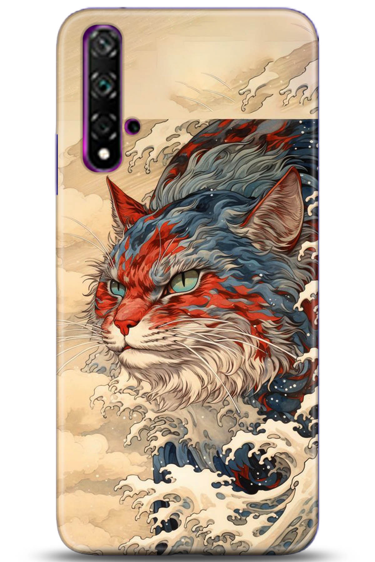 Huawei Nova 5T Uyumlu Kılıf HD Baskılı Kılıf - Followed Institution 5267