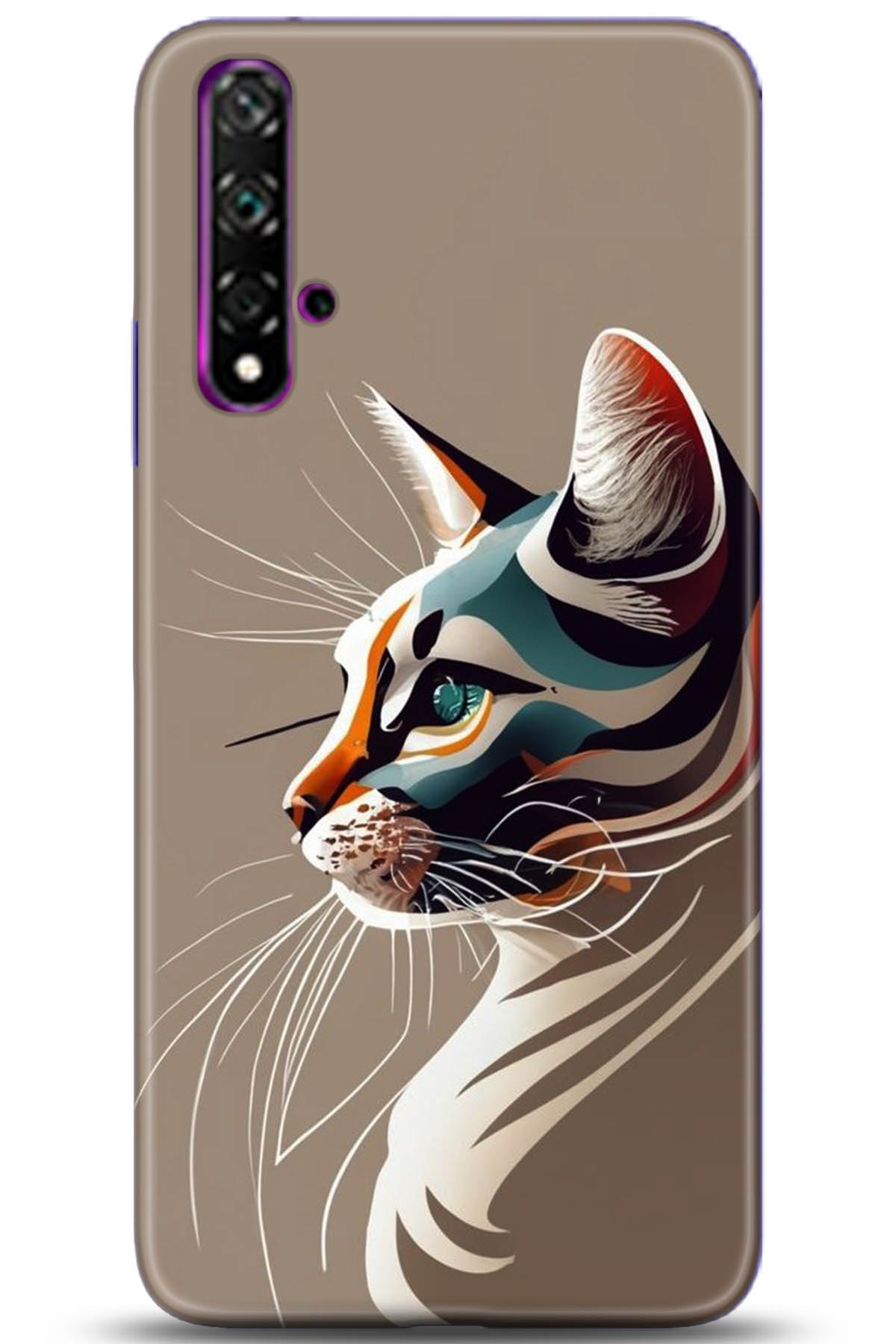 Huawei Nova 5T Uyumlu Kılıf HD Baskılı Kılıf - Followed Institution 5271