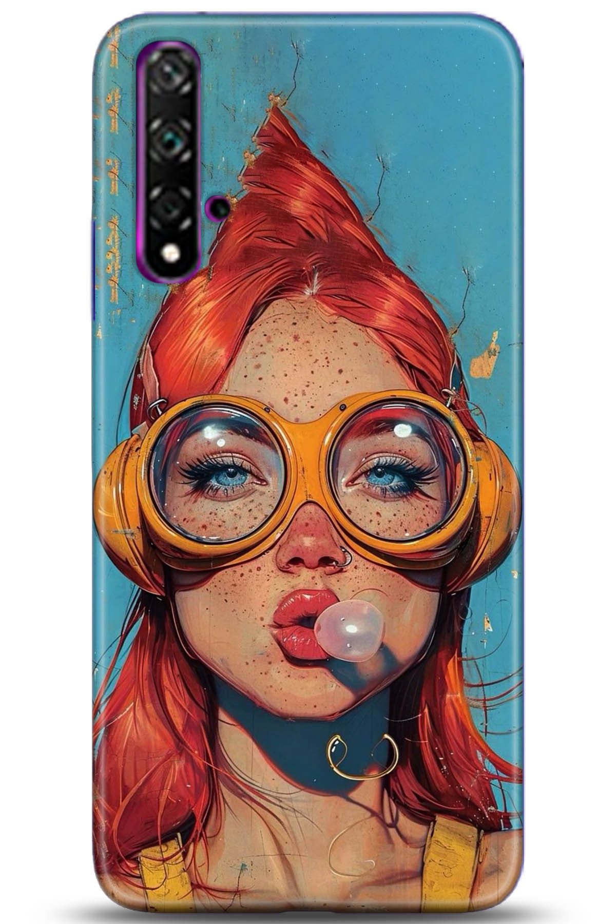 Huawei Nova 5T Uyumlu Kılıf HD Baskılı Kılıf - Followed Institution 5286