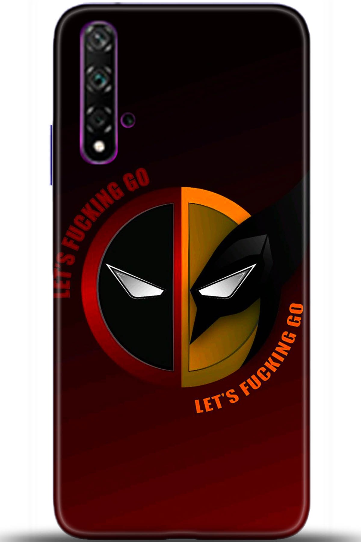 Huawei Nova 5T Uyumlu Kılıf HD Baskılı Kılıf - Followed Institution 5388