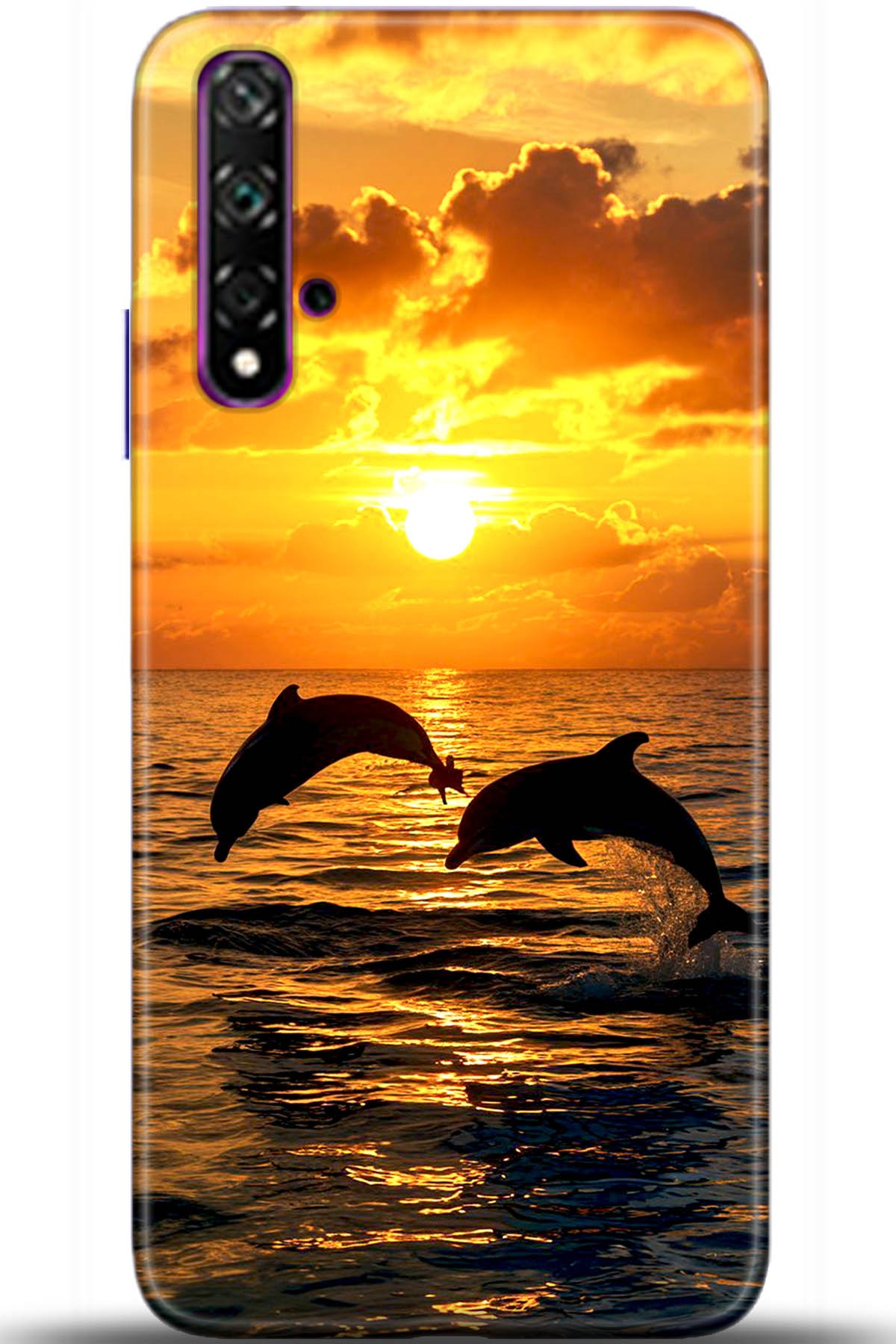 Huawei Nova 5T Uyumlu Kılıf HD Baskılı Kılıf - Followed Institution 5427