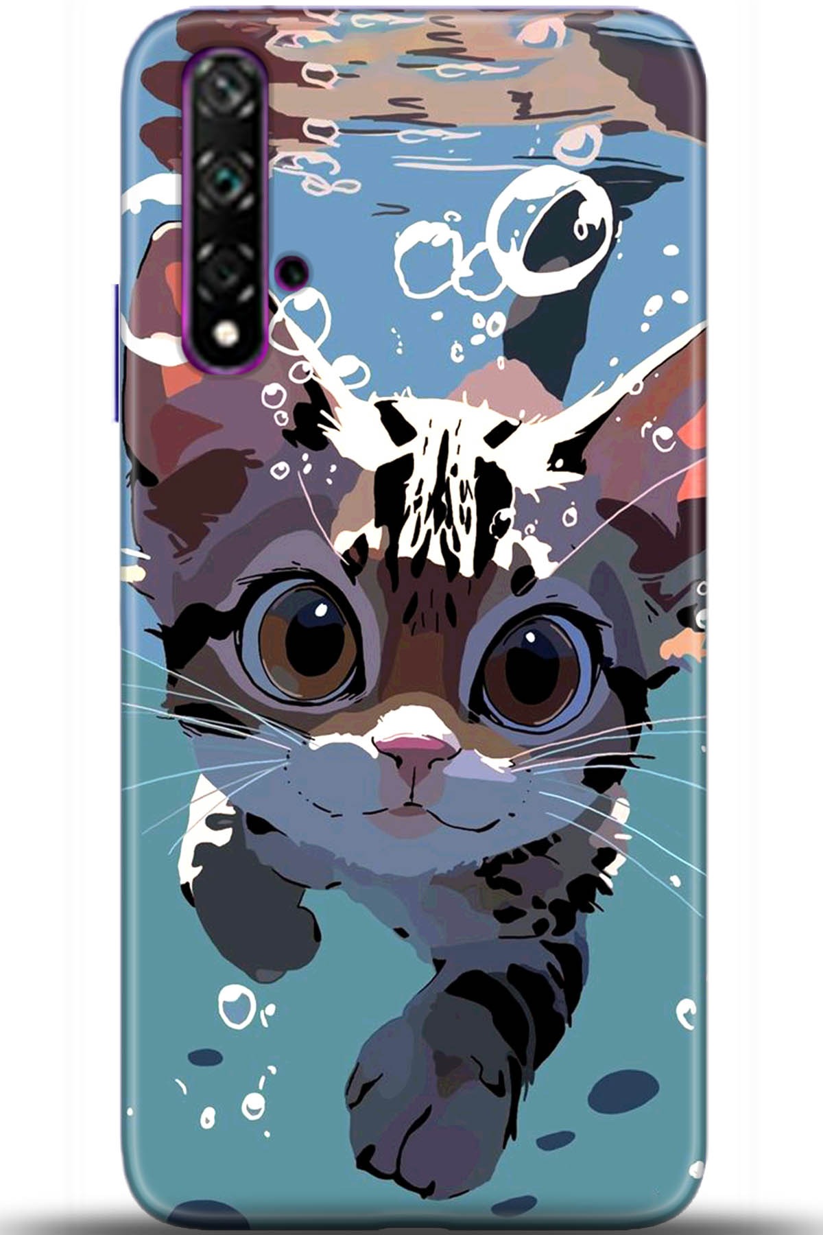 Huawei Nova 5T Uyumlu Kılıf HD Baskılı Kılıf - Followed Institution 5557