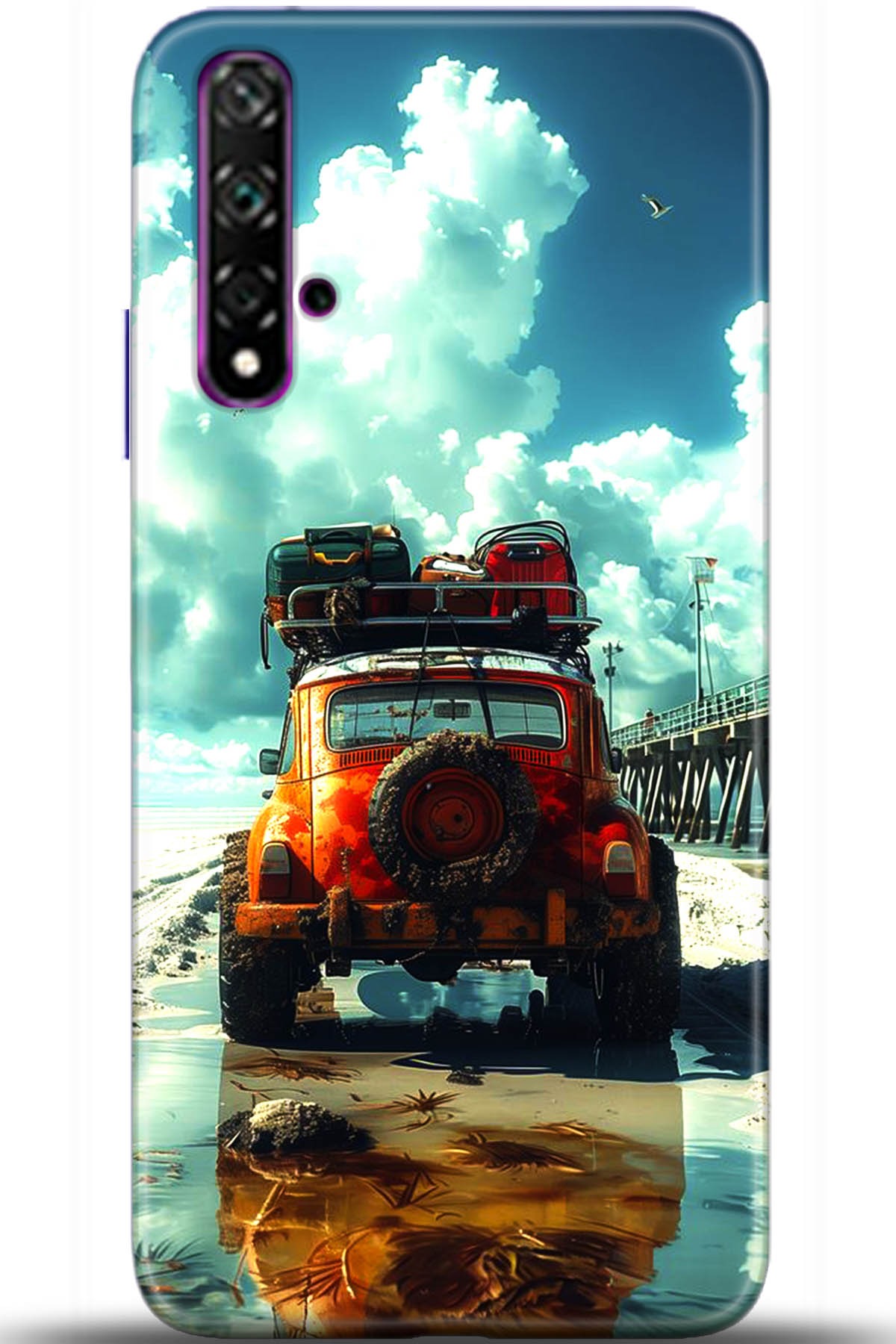 Huawei Nova 5T Uyumlu Kılıf HD Baskılı Kılıf - Followed Institution 5559