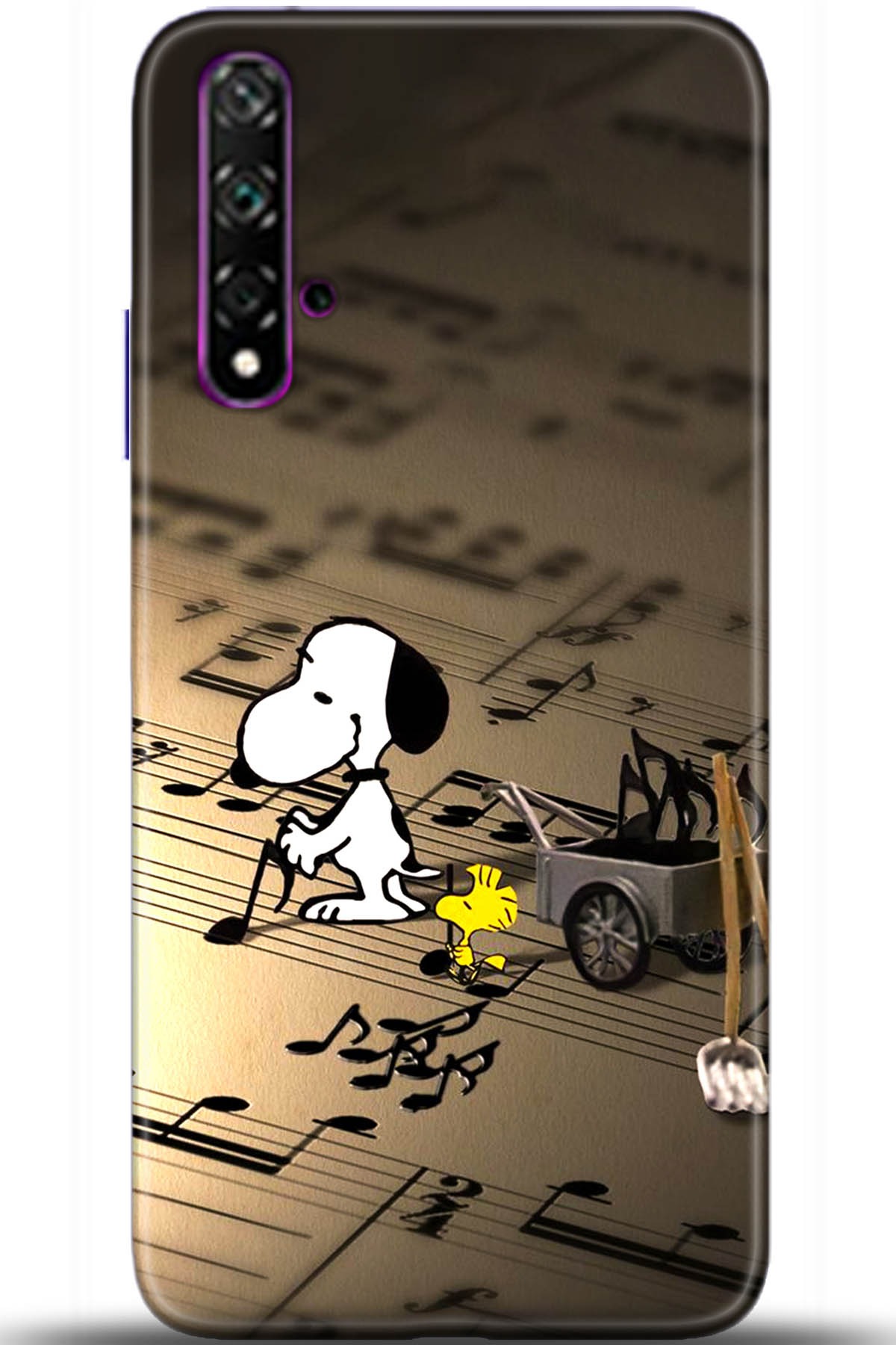 Huawei Nova 5T Uyumlu Kılıf HD Baskılı Kılıf - Followed Institution 5706