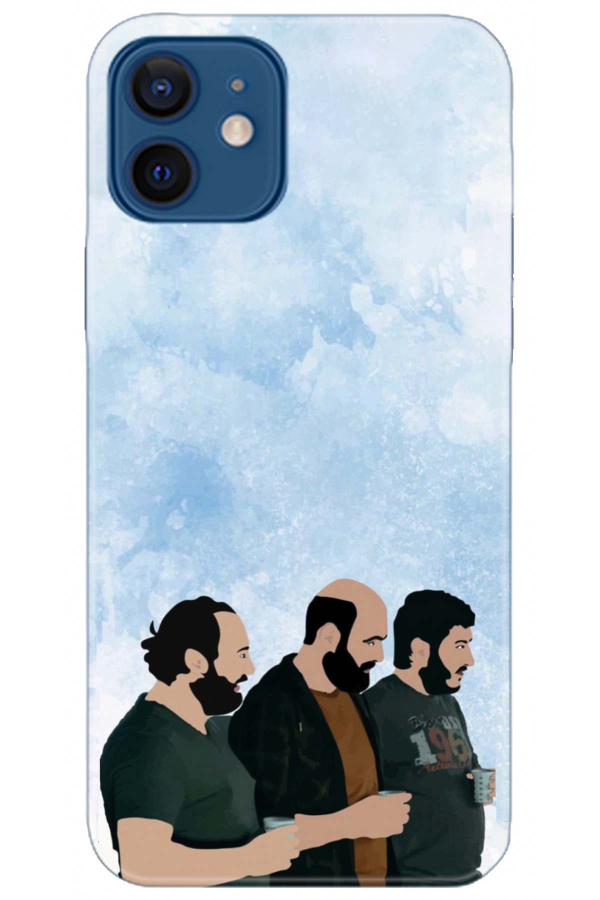 Apple iPhone 12 Mini Uyumlu Kılıf HD Baskılı Kılıf - Followed Institution 5158