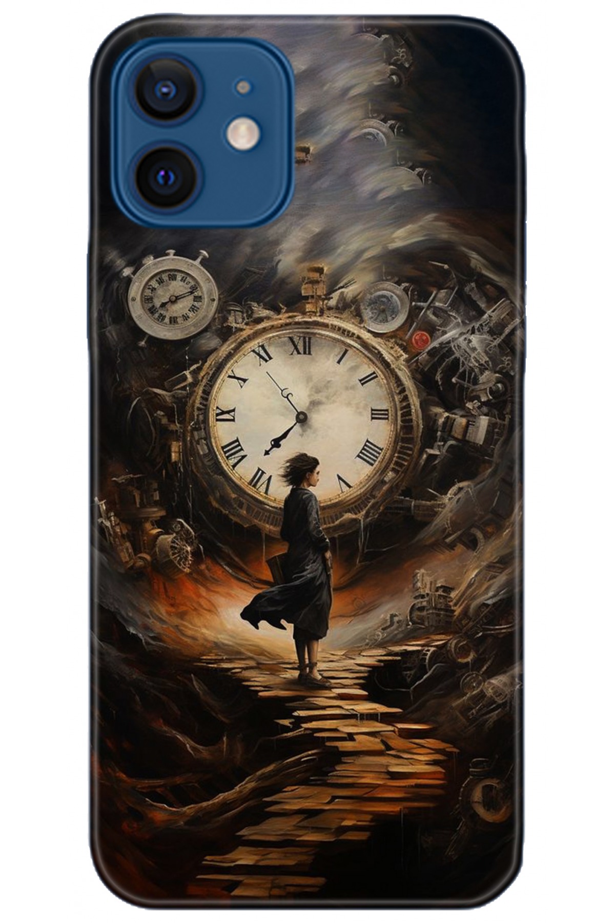 Apple iPhone 12 Mini Uyumlu Kılıf HD Baskılı Kılıf - Followed Institution 5252