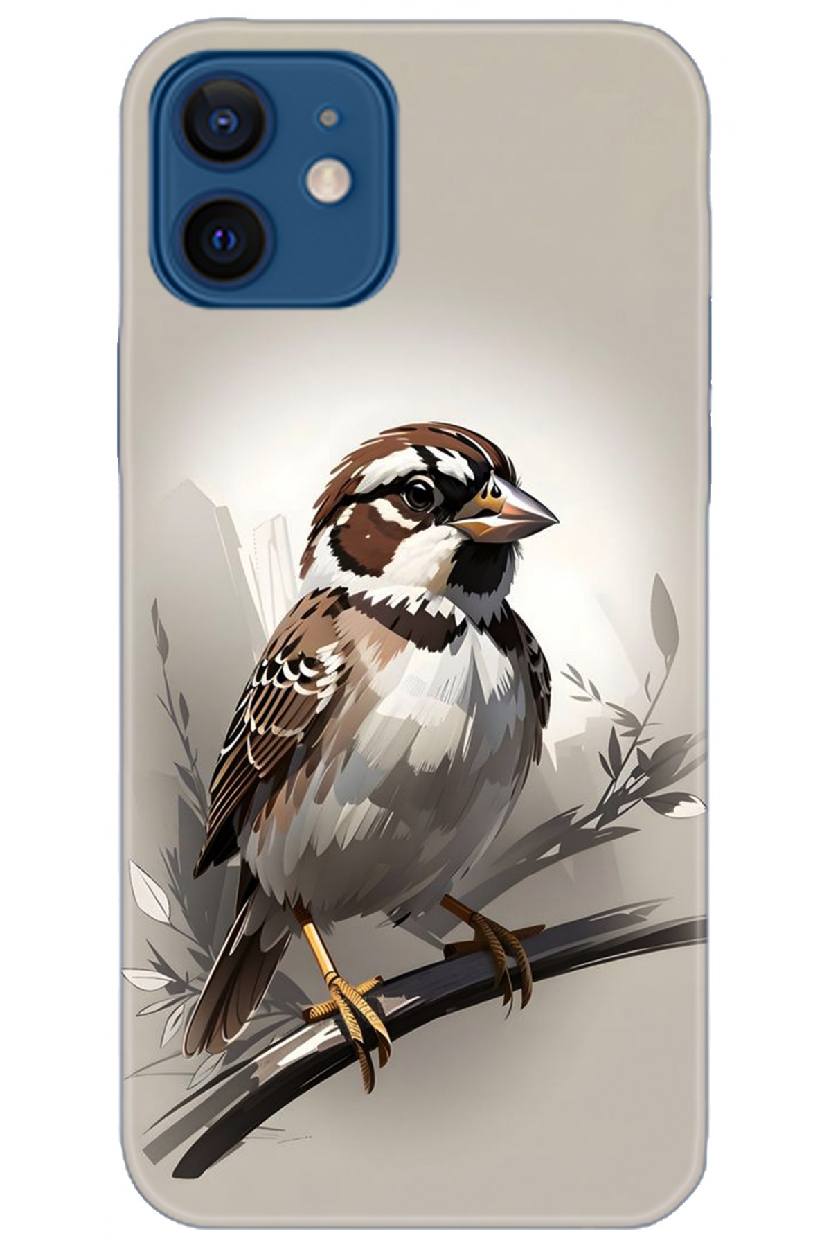 Apple iPhone 12 Mini Uyumlu Kılıf HD Baskılı Kılıf - Followed Institution 5258