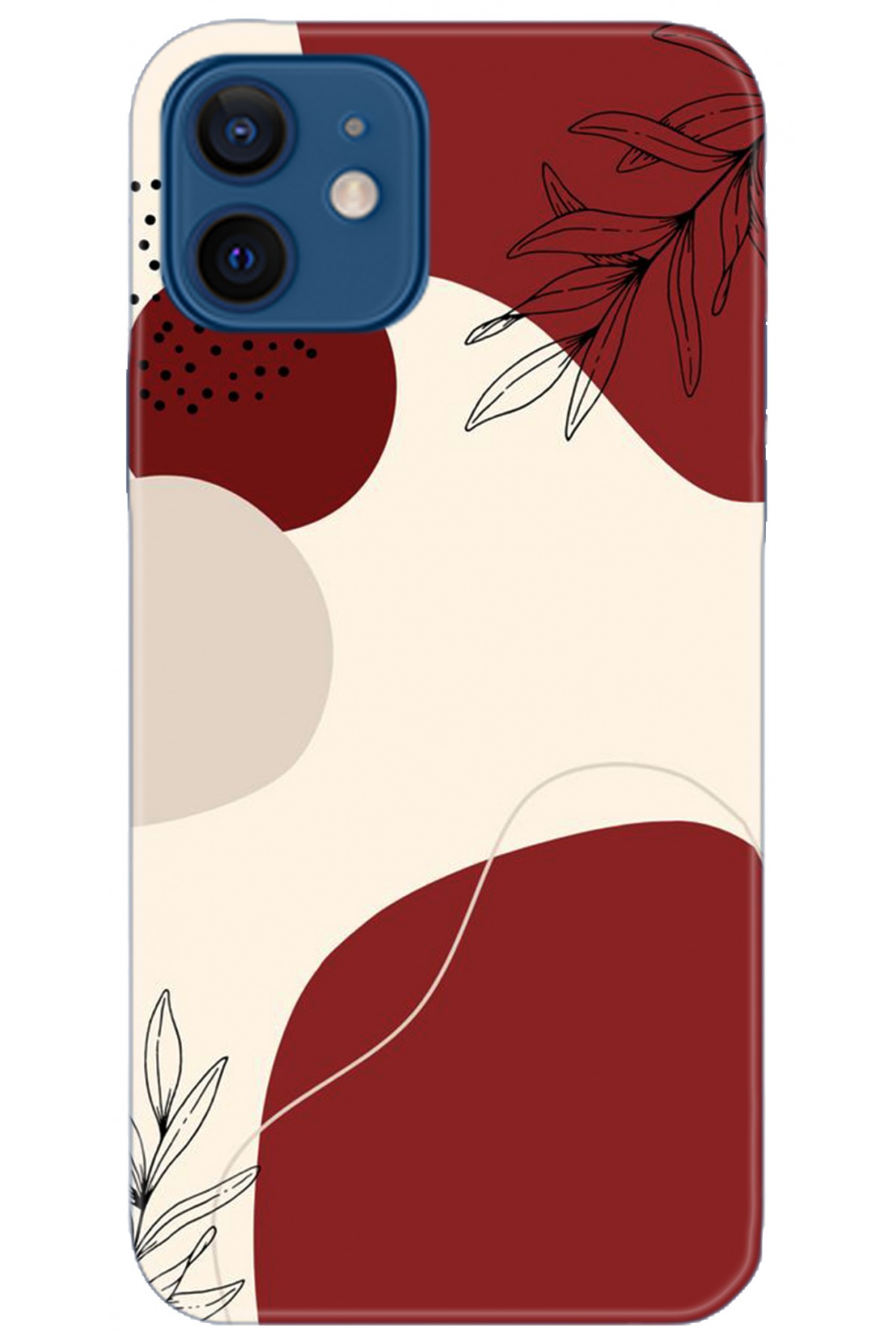 Apple iPhone 12 Mini Uyumlu Kılıf HD Baskılı Kılıf - Followed Institution 5280