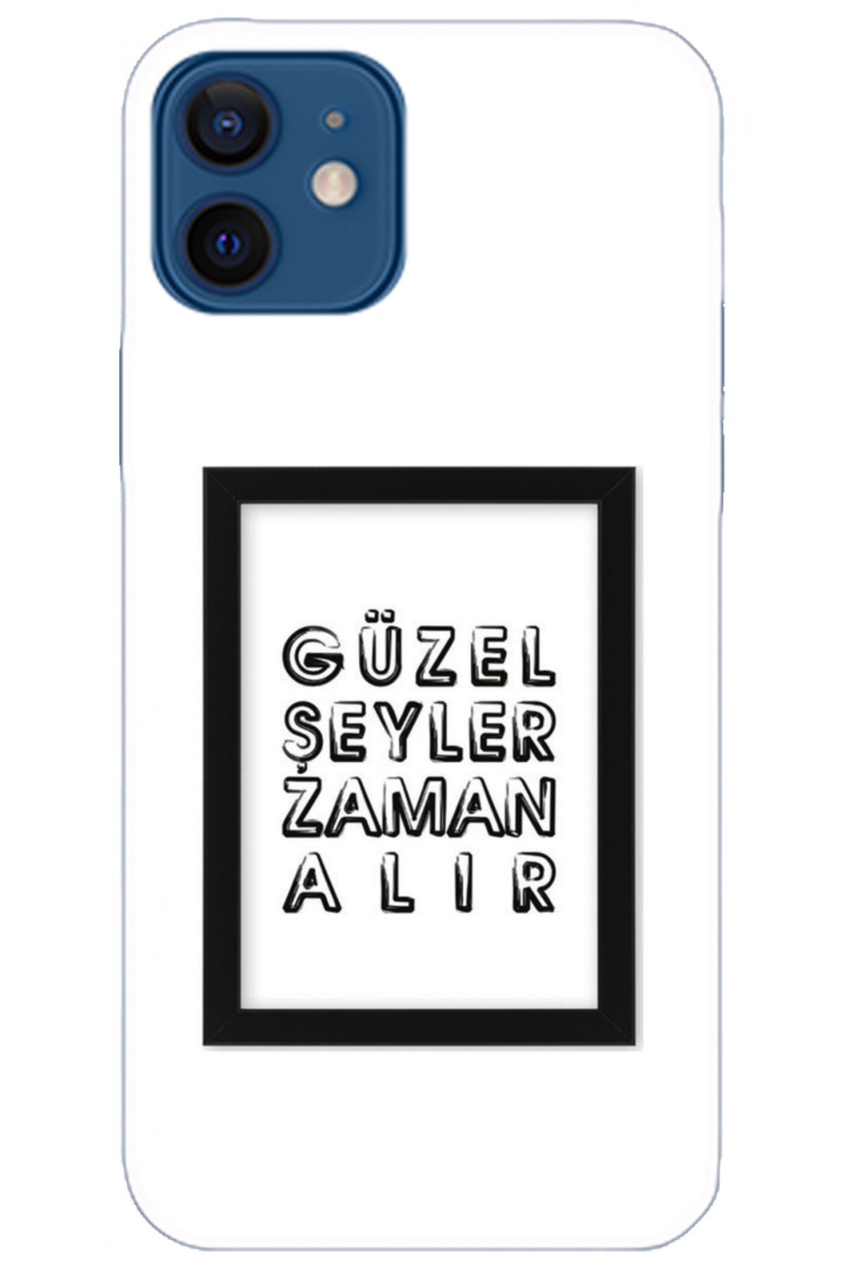 Apple iPhone 12 Mini Uyumlu Kılıf HD Baskılı Kılıf - Followed Institution 5307