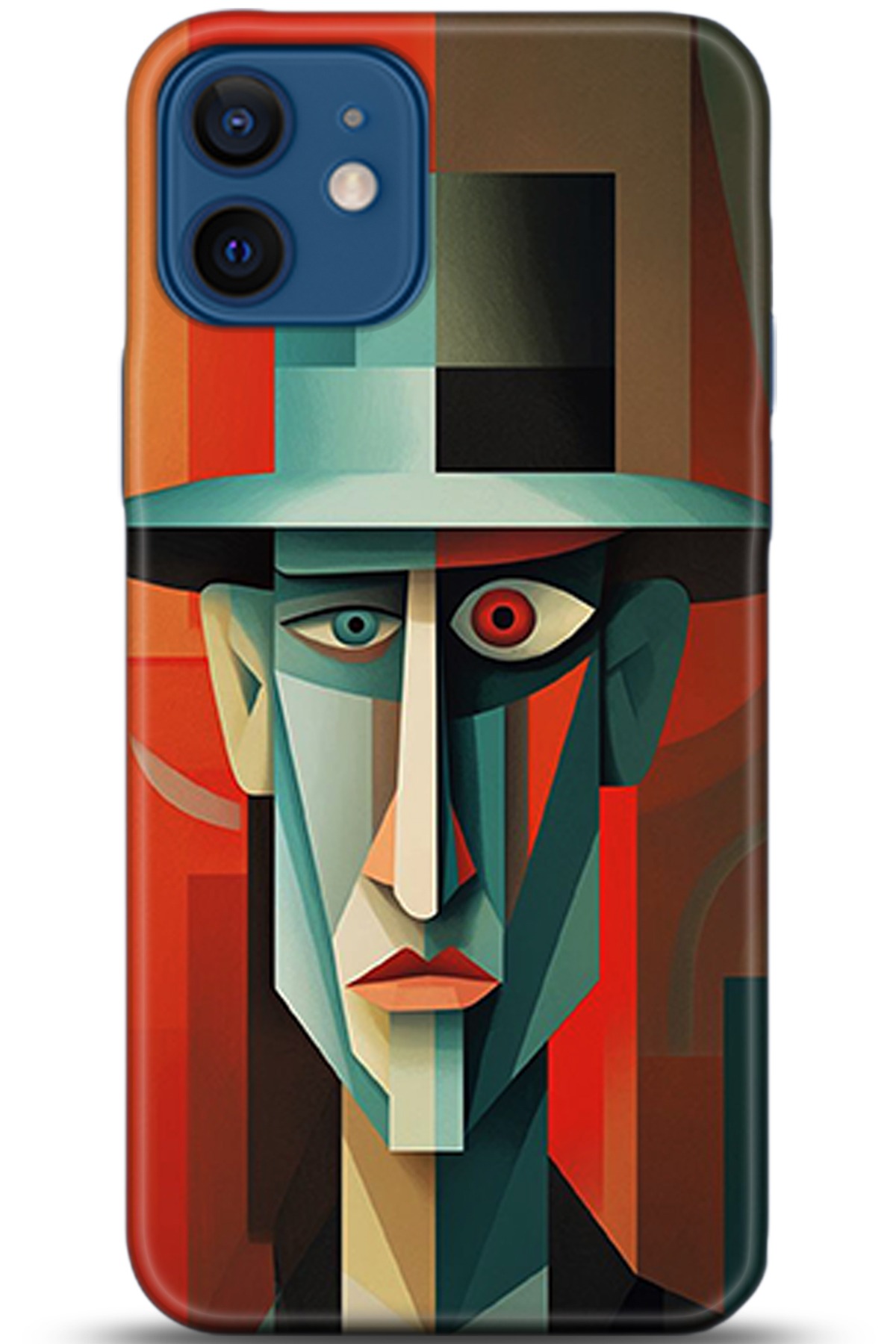 Apple iPhone 12 Mini Uyumlu Kılıf HD Baskılı Kılıf - Followed Institution 5325