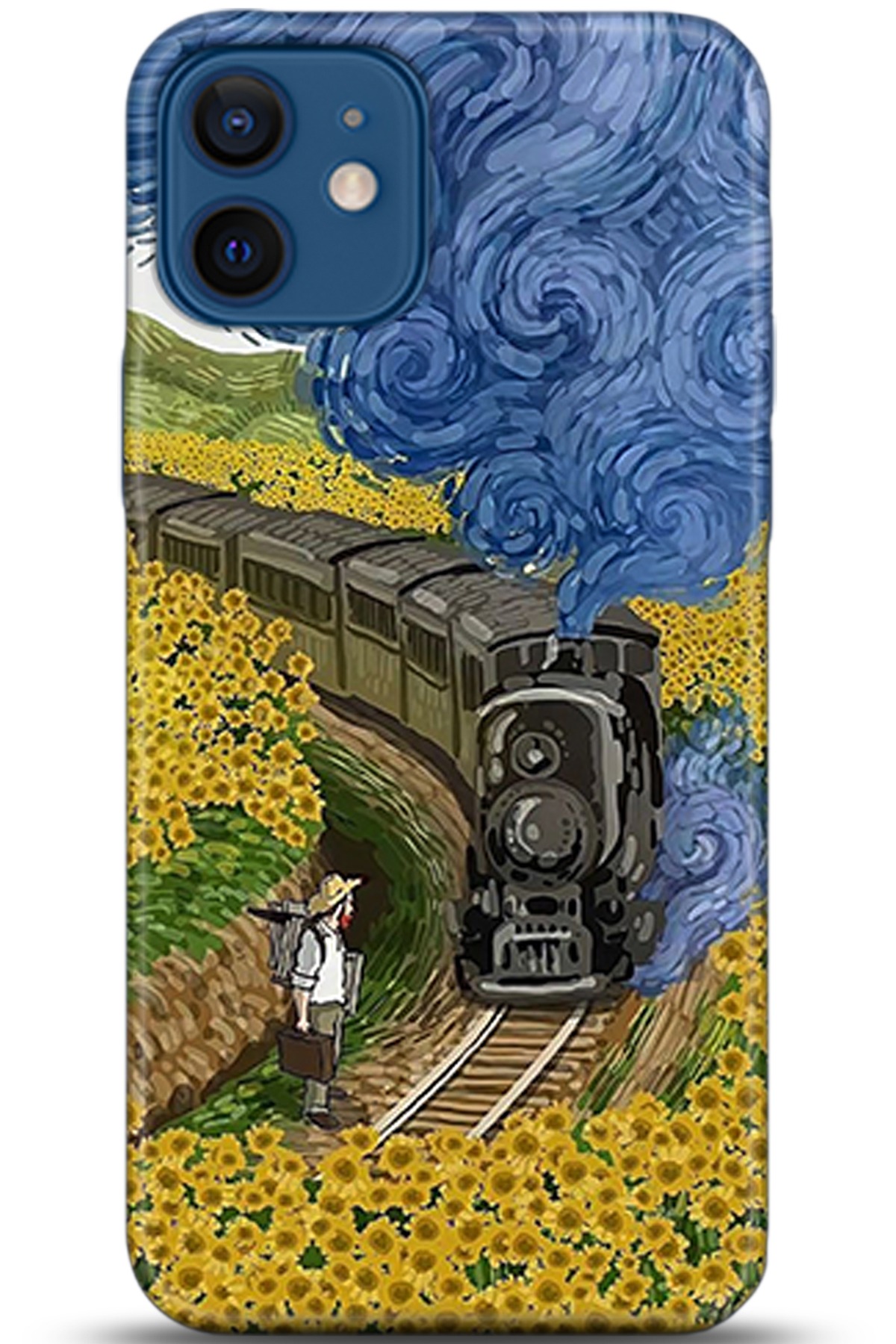 Apple iPhone 12 Mini Uyumlu Kılıf HD Baskılı Kılıf - Followed Institution 5344