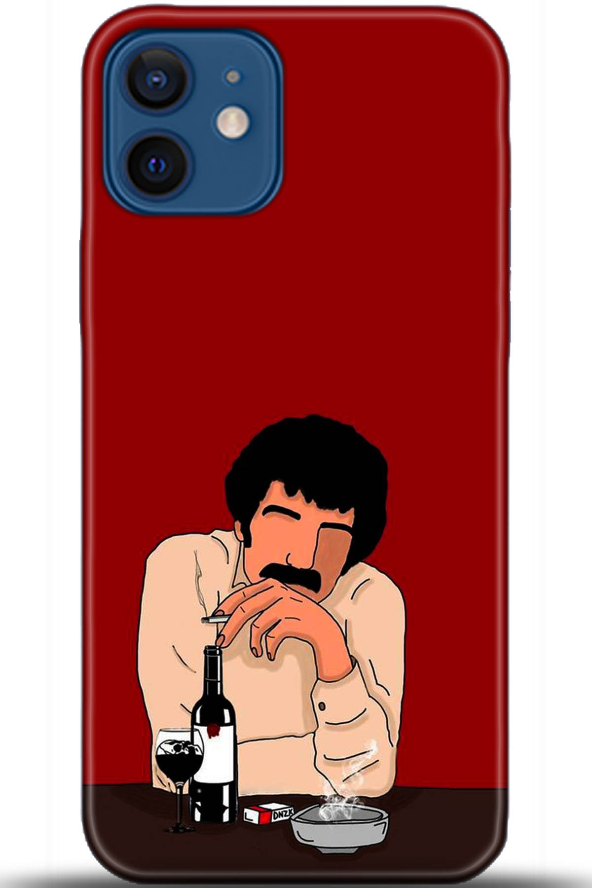 Apple iPhone 12 Mini Uyumlu Kılıf HD Baskılı Kılıf - Followed Institution 5396