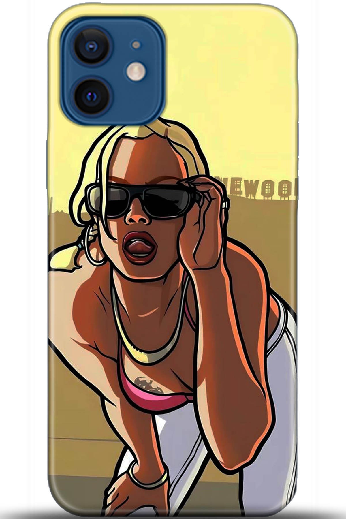 Apple iPhone 12 Mini Uyumlu Kılıf HD Baskılı Kılıf - Followed Institution 5412