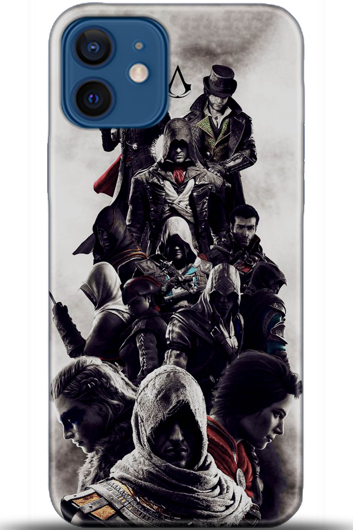 Apple iPhone 12 Mini Uyumlu Kılıf HD Baskılı Kılıf - Followed Institution 5426