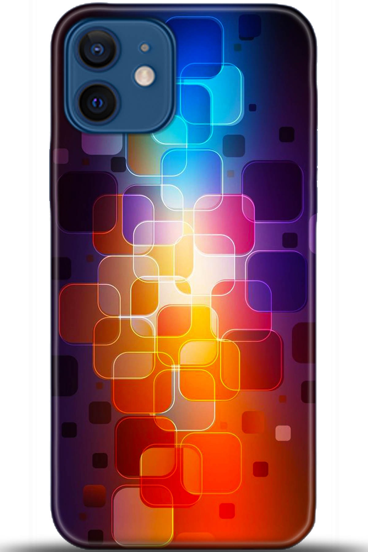 Apple iPhone 12 Mini Uyumlu Kılıf HD Baskılı Kılıf - Followed Institution 5431