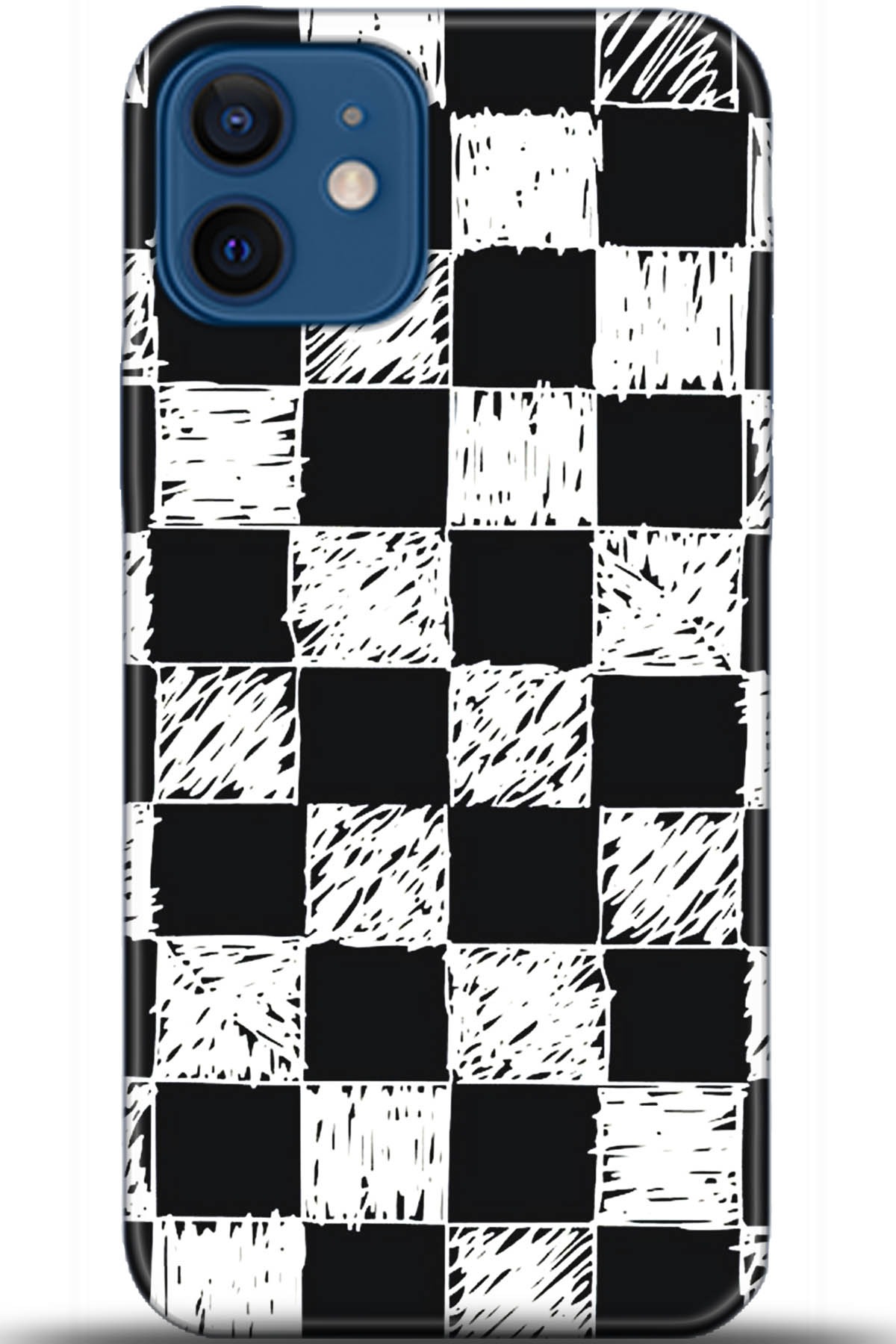 Apple iPhone 12 Mini Uyumlu Kılıf HD Baskılı Kılıf - Followed Institution 5483