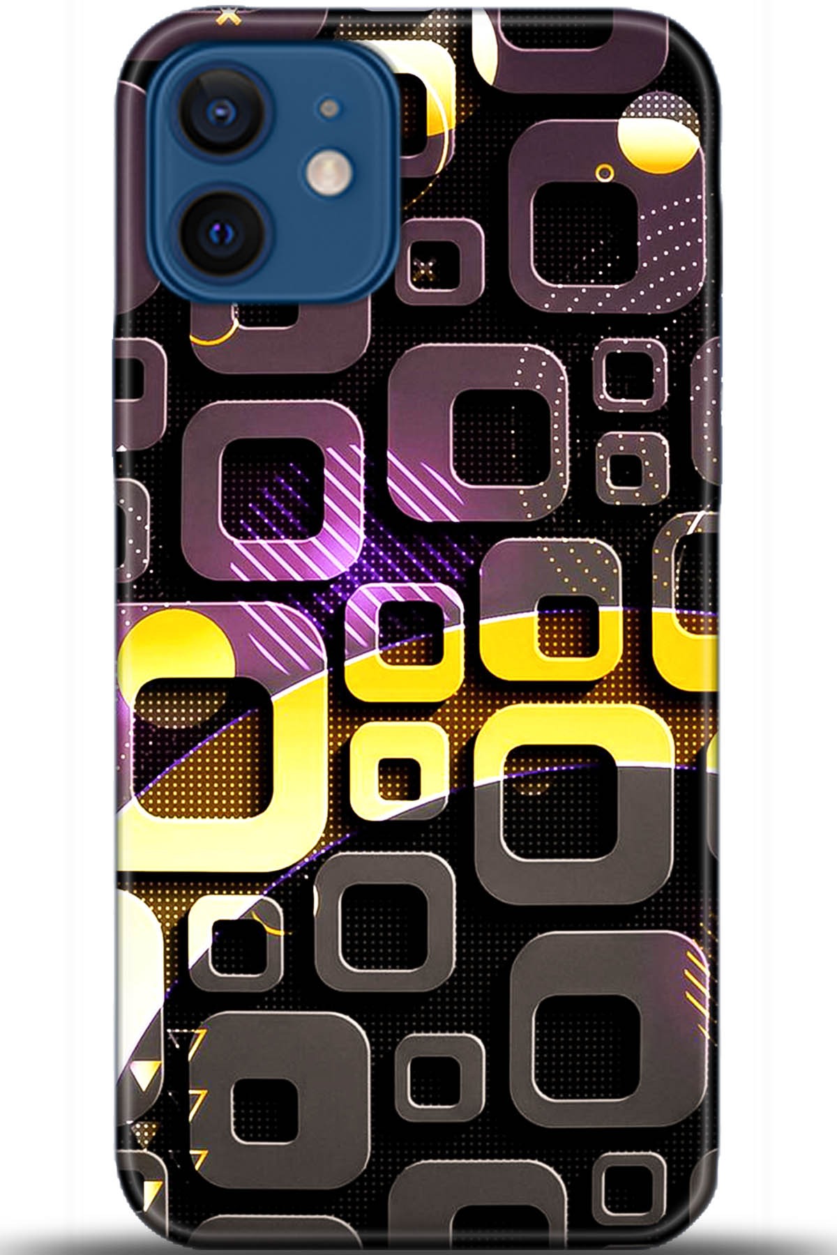 Apple iPhone 12 Mini Uyumlu Kılıf HD Baskılı Kılıf - Followed Institution 5526