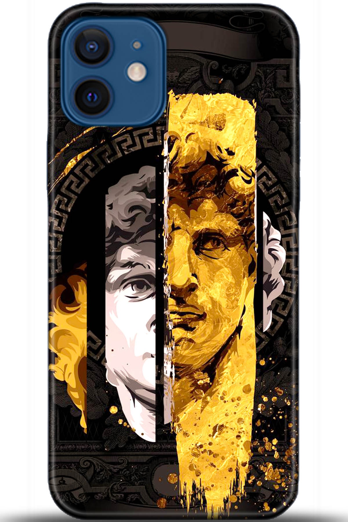 Apple iPhone 12 Mini Uyumlu Kılıf HD Baskılı Kılıf - Followed Institution 5584