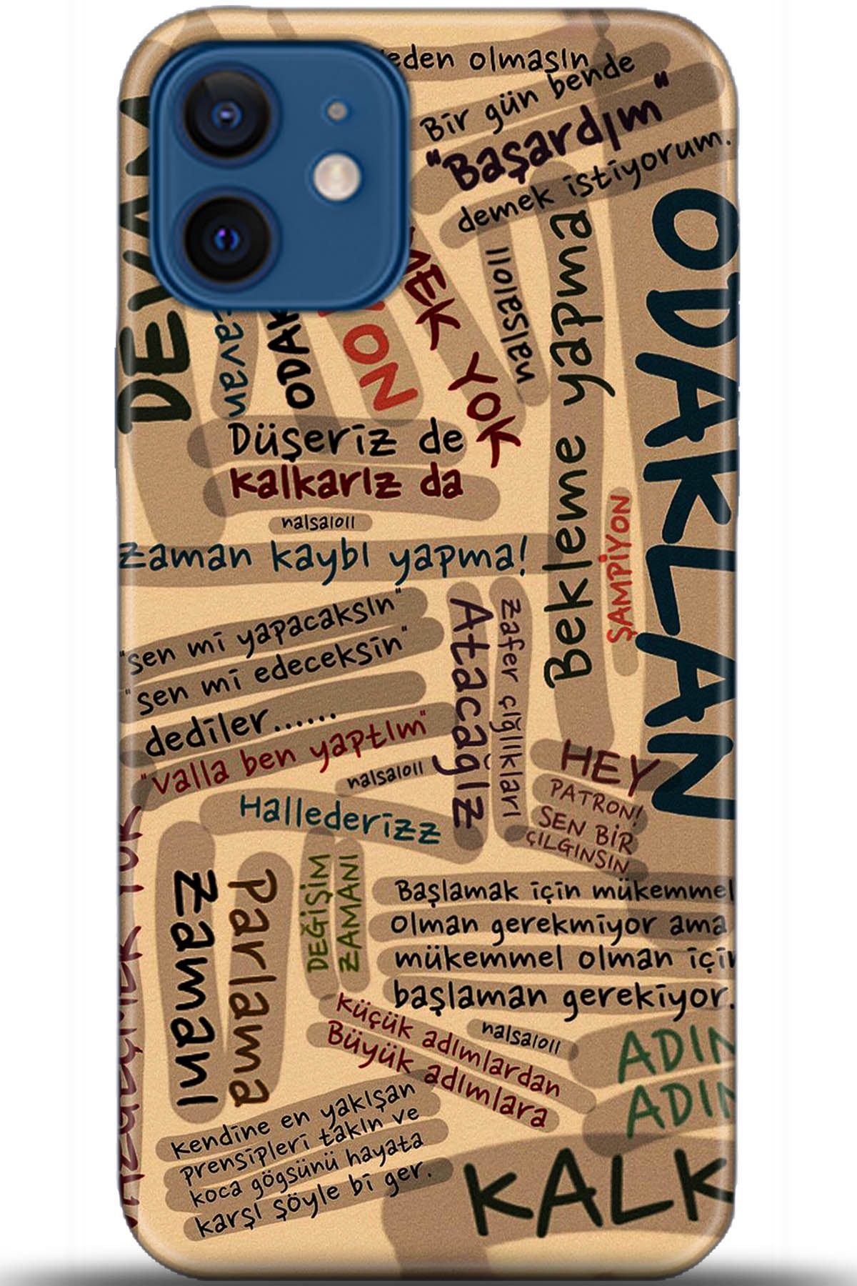 Apple iPhone 12 Mini Uyumlu Kılıf HD Baskılı Kılıf - Followed Institution 5586